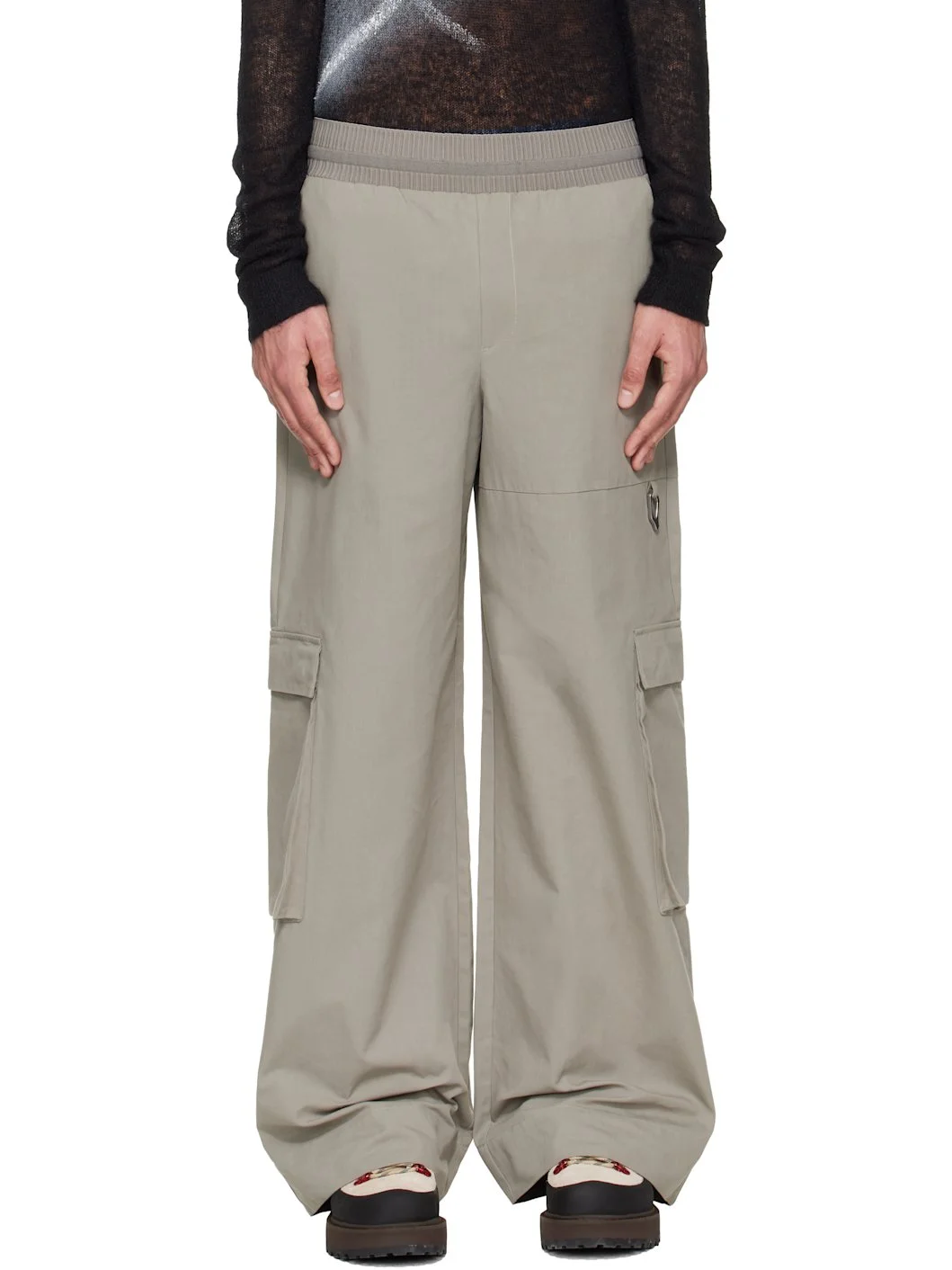 Green Pulsar Cargo Pants - 1
