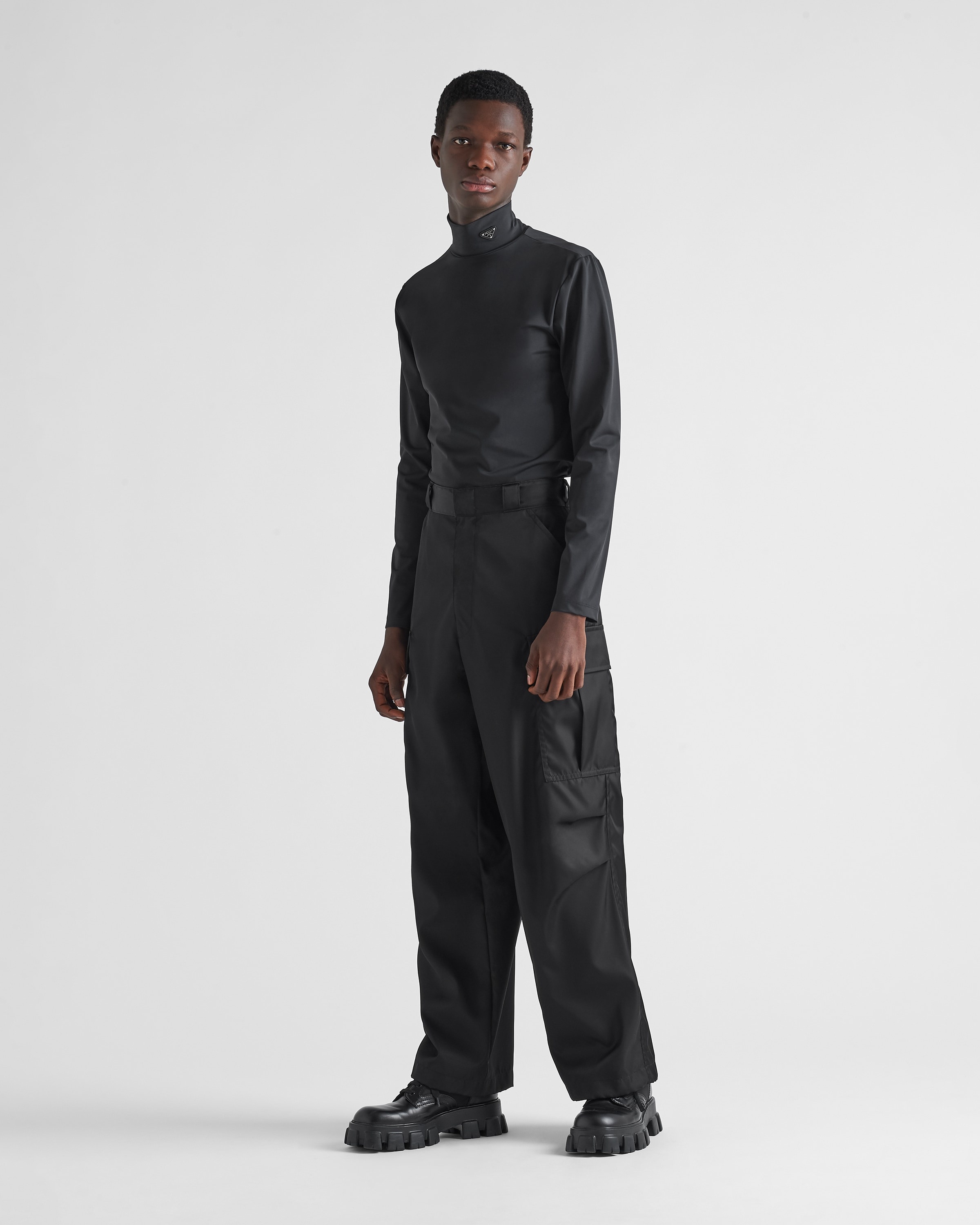 Stretch cotton turtleneck - 2