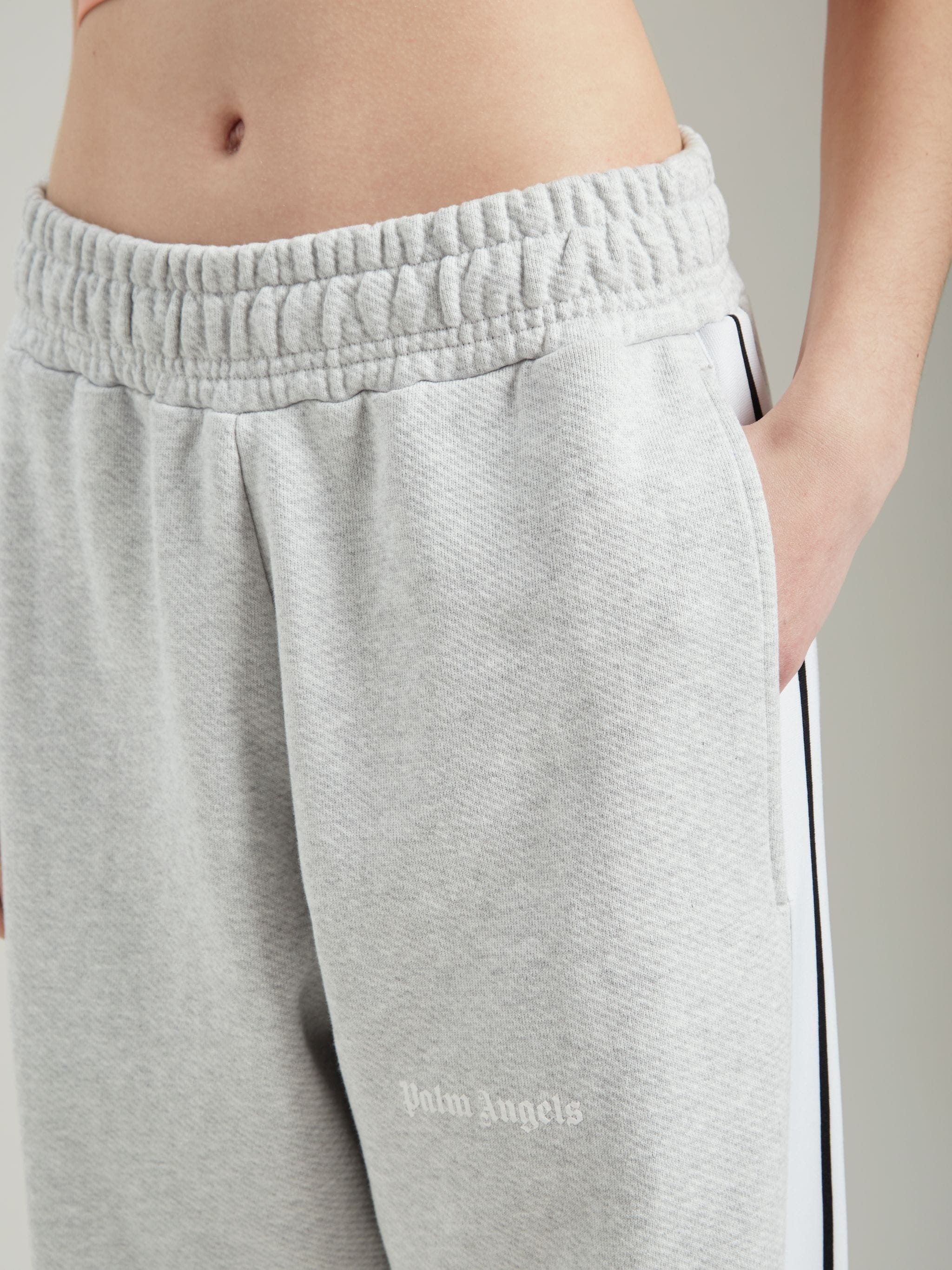GREY TRACK SWEATPANTS - 7