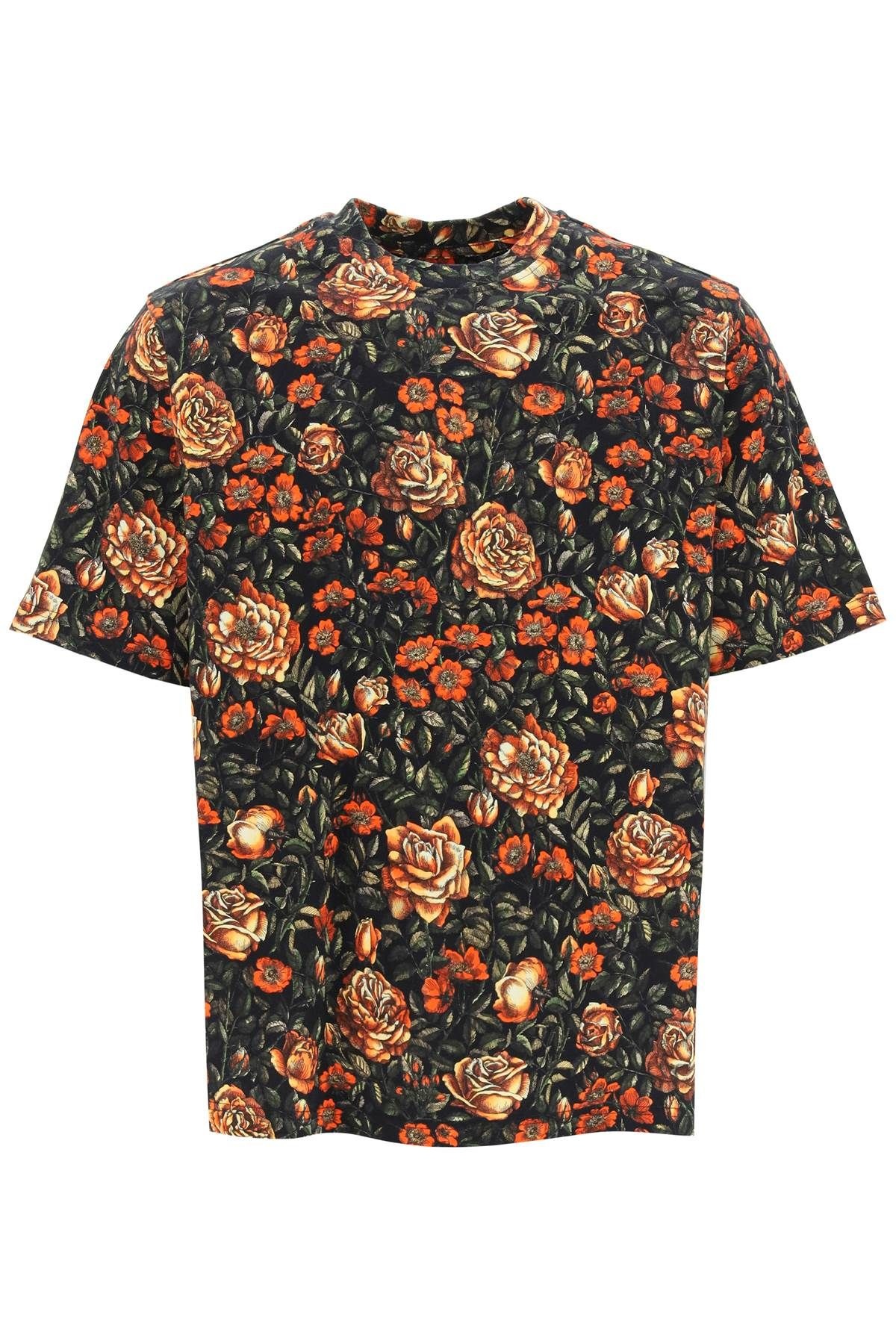 FLORAL PRINT T-SHIRT - 1