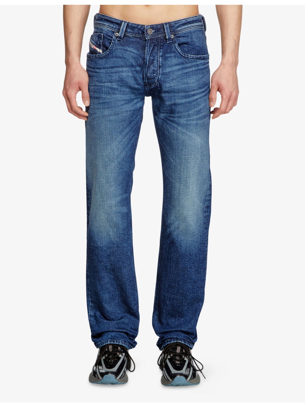 1985 Larkee Straight-Leg Regular-Fit Denim-Blend Jeans - 3