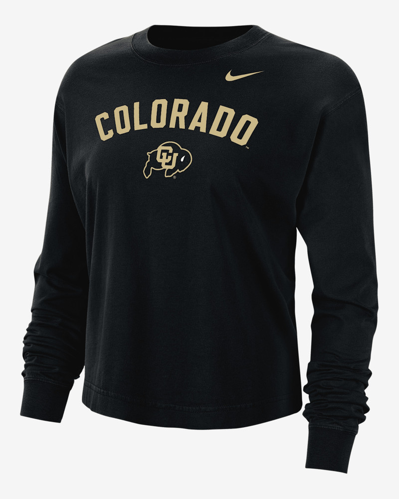 Colorado Women's Nike College Long-Sleeve Boxy T-Shirt 1
