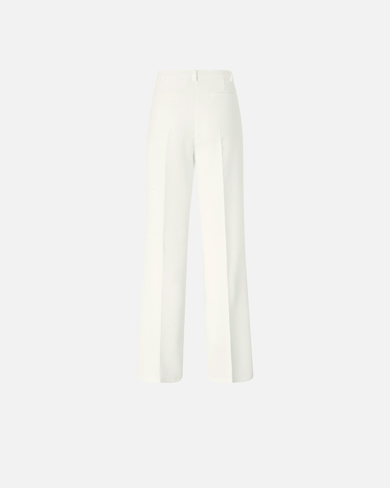 PINKO TROUSERS IN CANVAS WITH PRESSED PLEAT DETAIL outlook
