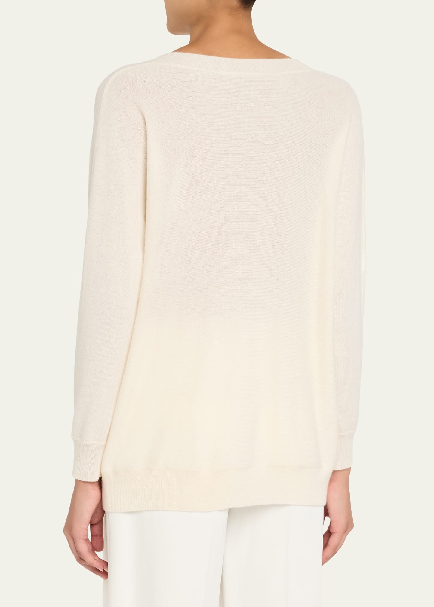 Kenny V-Neck Cashmere Sweater - 3