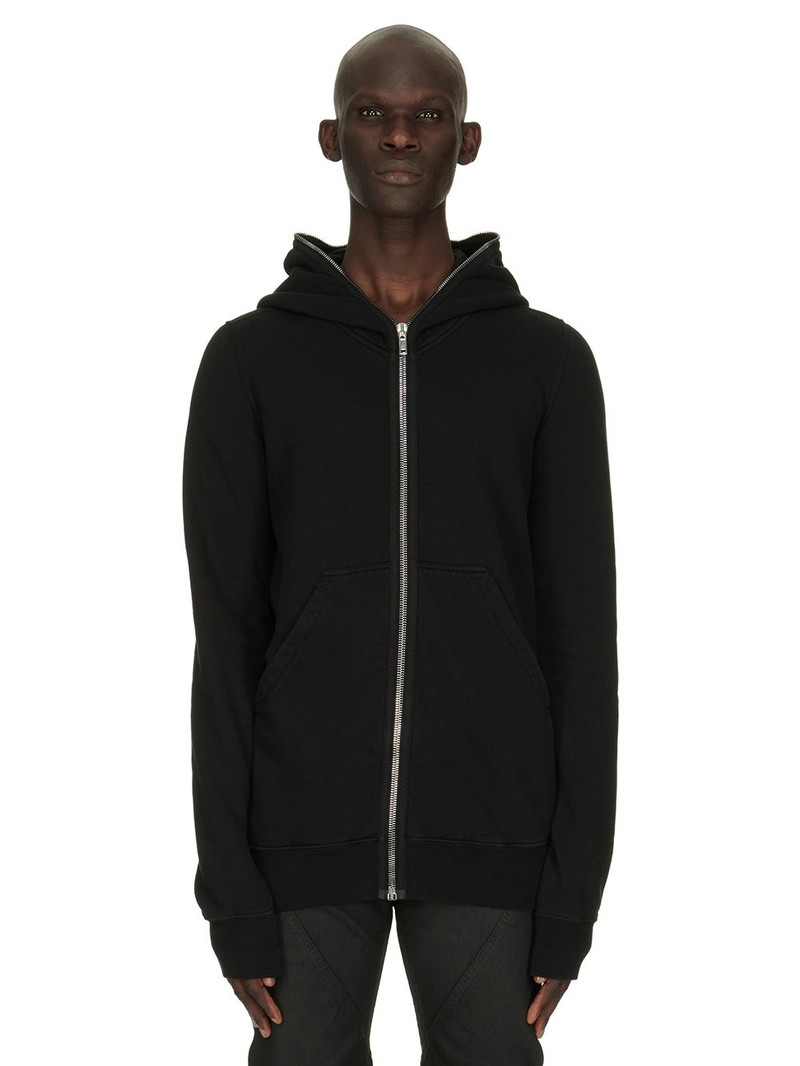 Black Porterville Cotton Gimp Hoodie 1