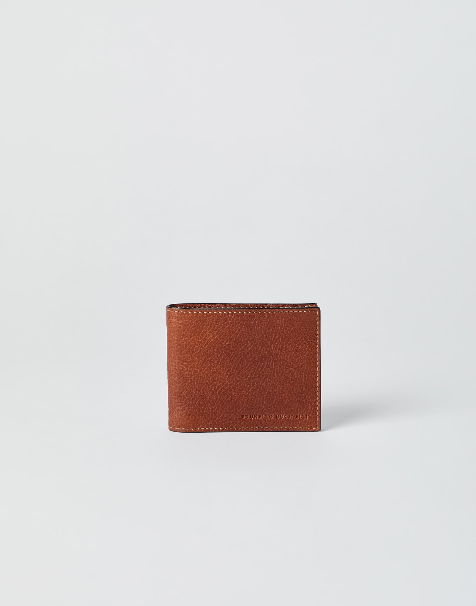 Grained calfskin wallet - 1