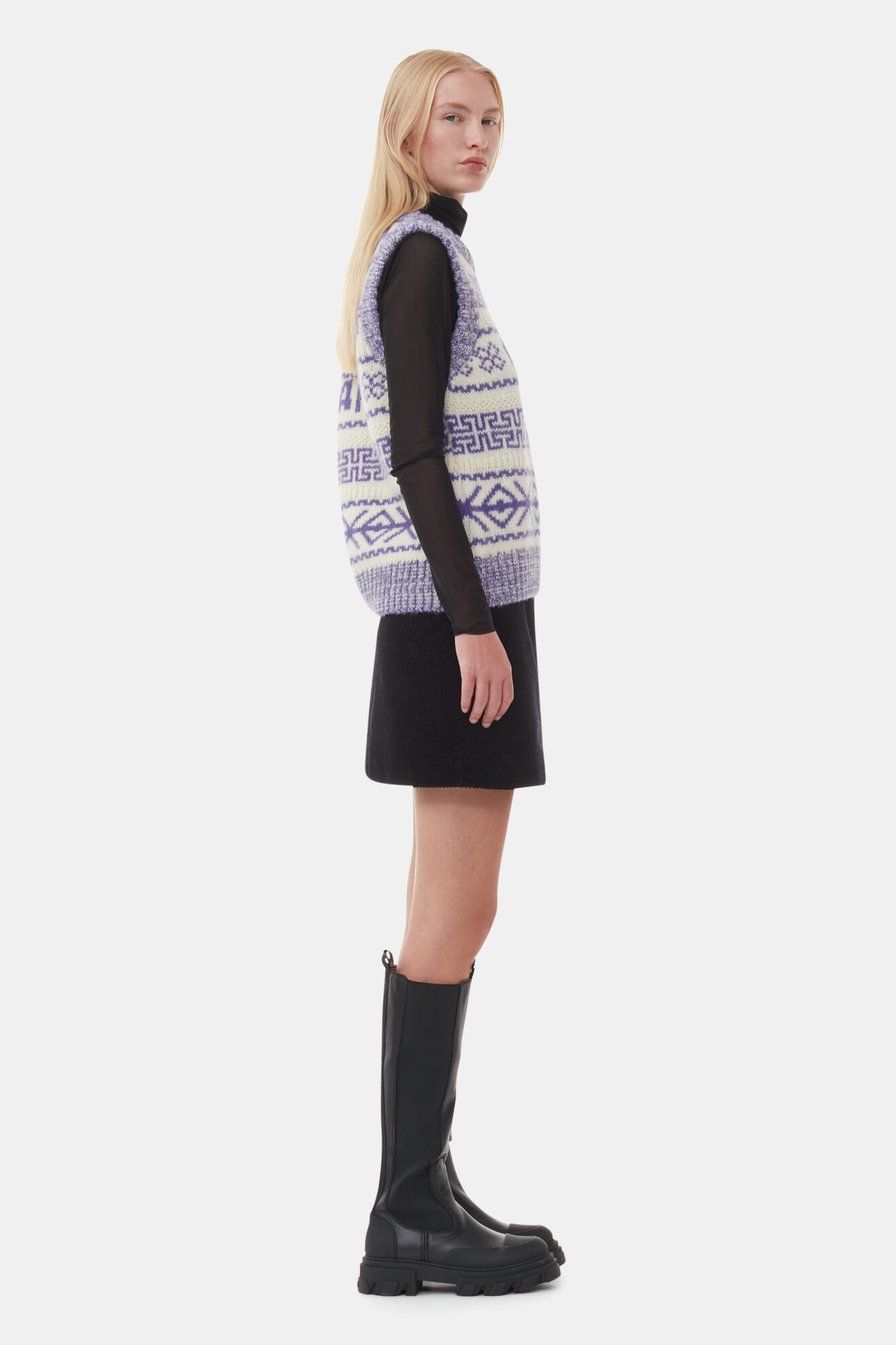 KNEE-HIGH CHELSEA BOOTS - 5