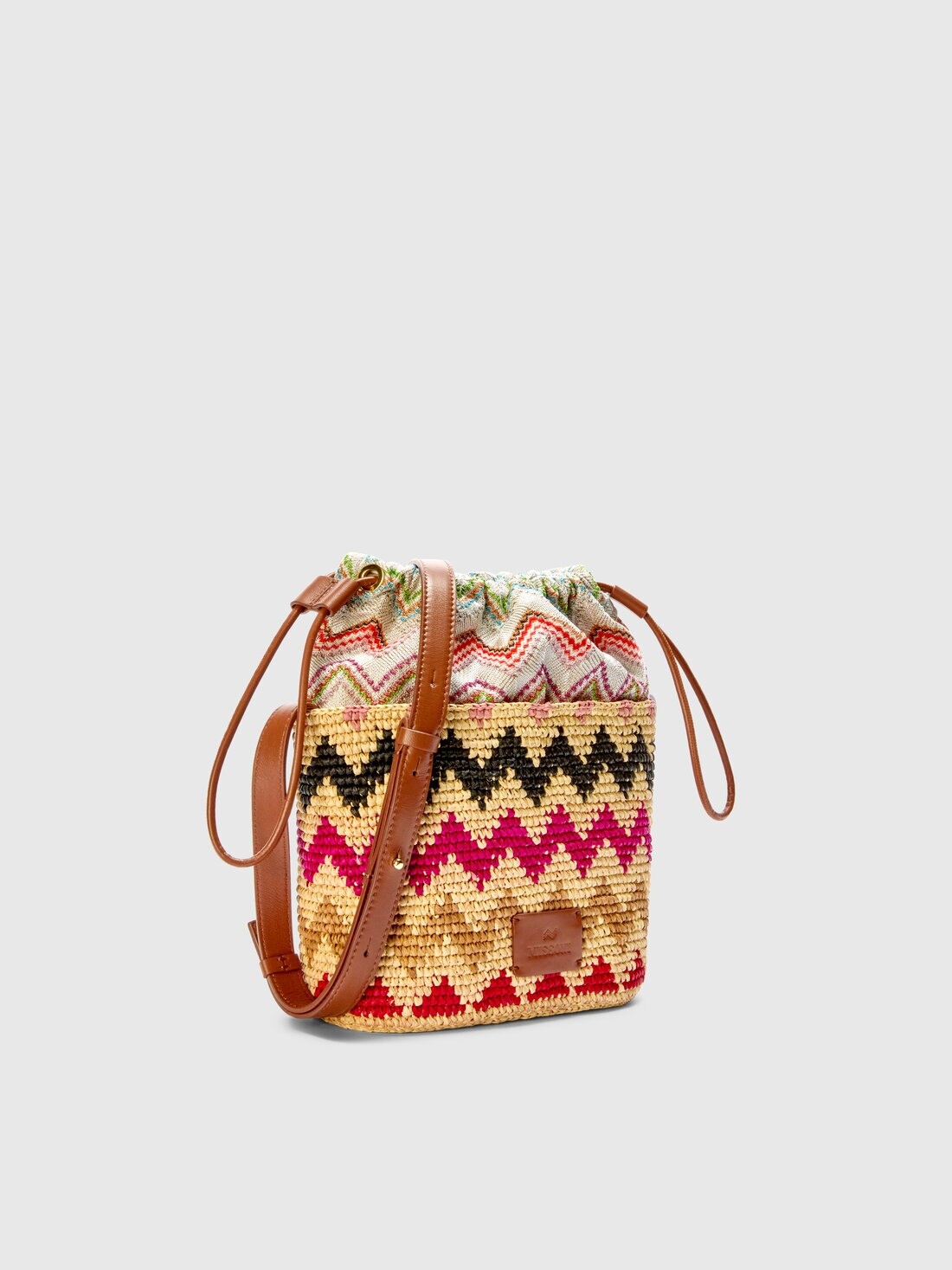 Raffia shoulder bag - 2