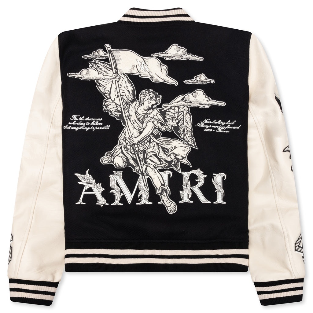 MA ANGEL VARSITY JACKET - BLACK - 2