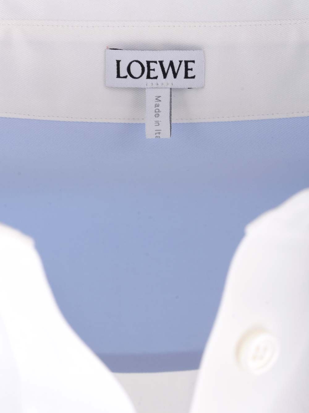 White Cotton Twill Shirt Shirts White - 4