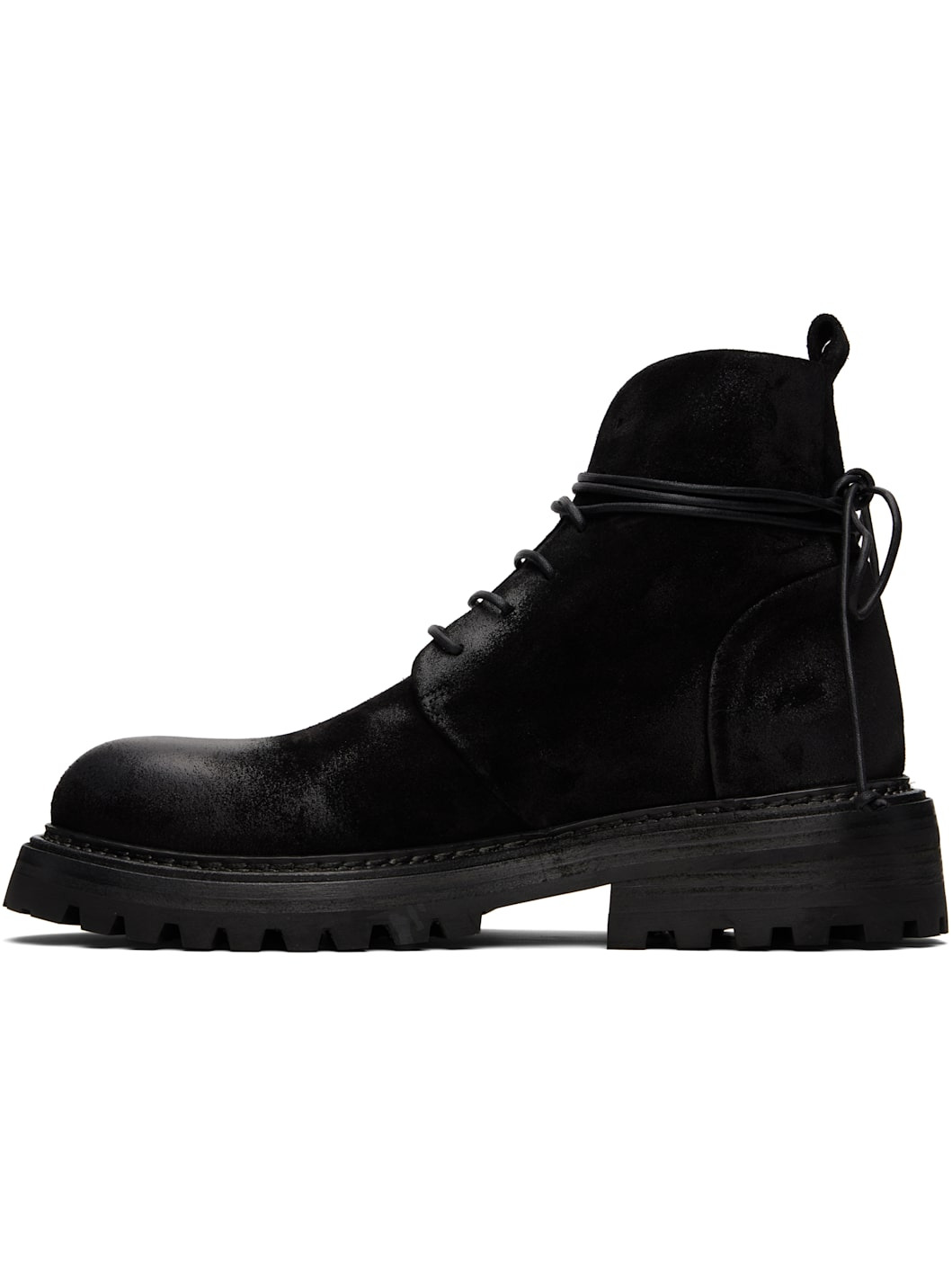 Black Carrucola Combat Boots - 3