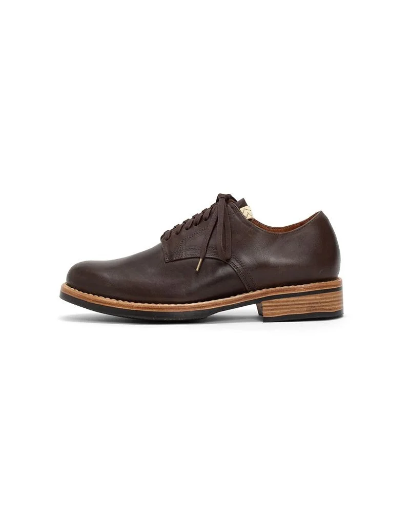 GALVIN PLAIN TOE-FOLK DK.BROWN - 1