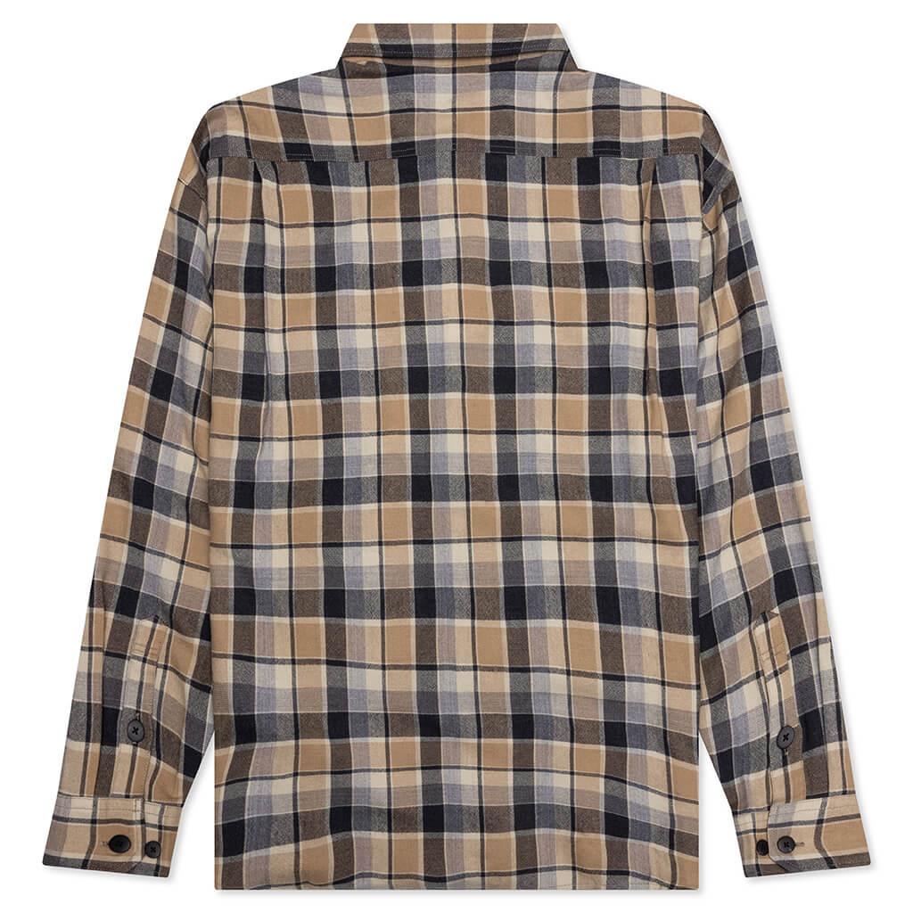 LUMBER CHECK L/S (W/L) - BEIGE - 2