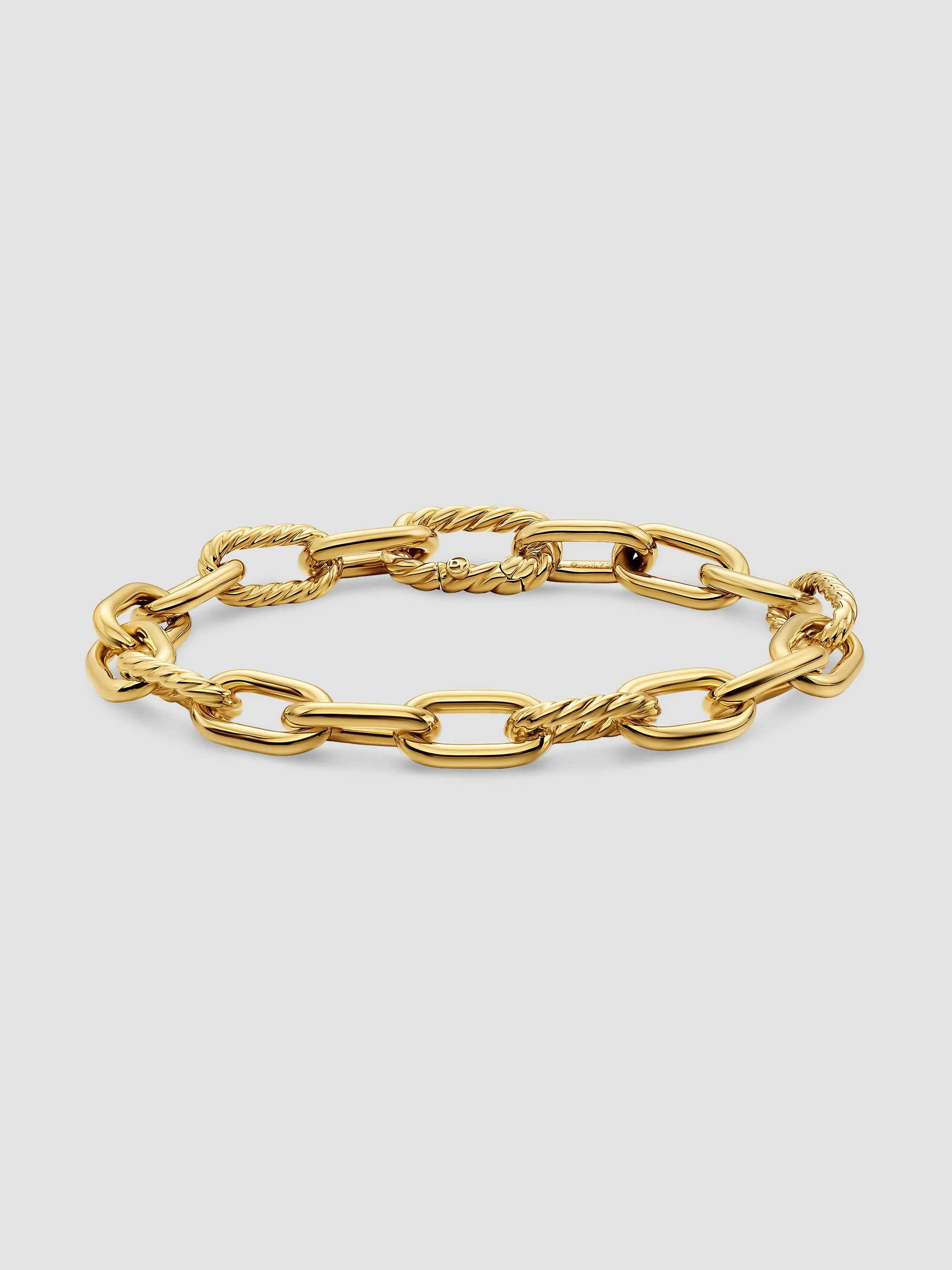 Women's DY Madison Chain Bracelet in 18K Yellow Gold, 8.5MM - Gold - 1