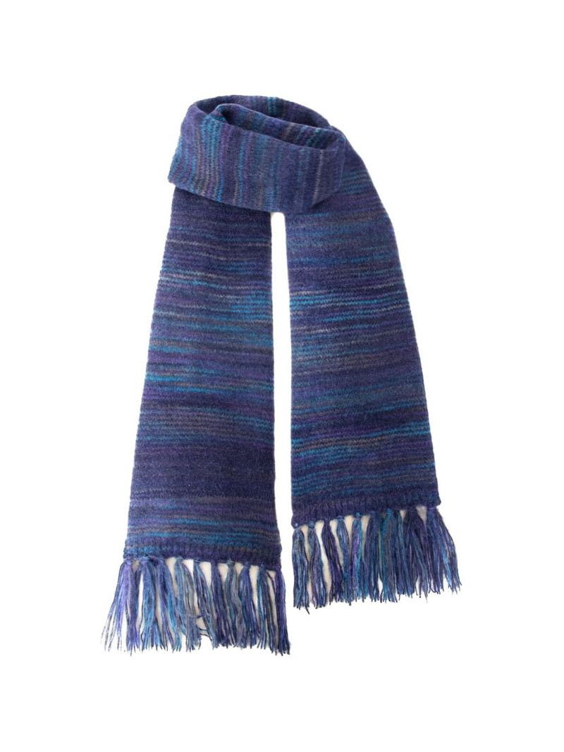 XÍRENA fringed ombre scarf outlook