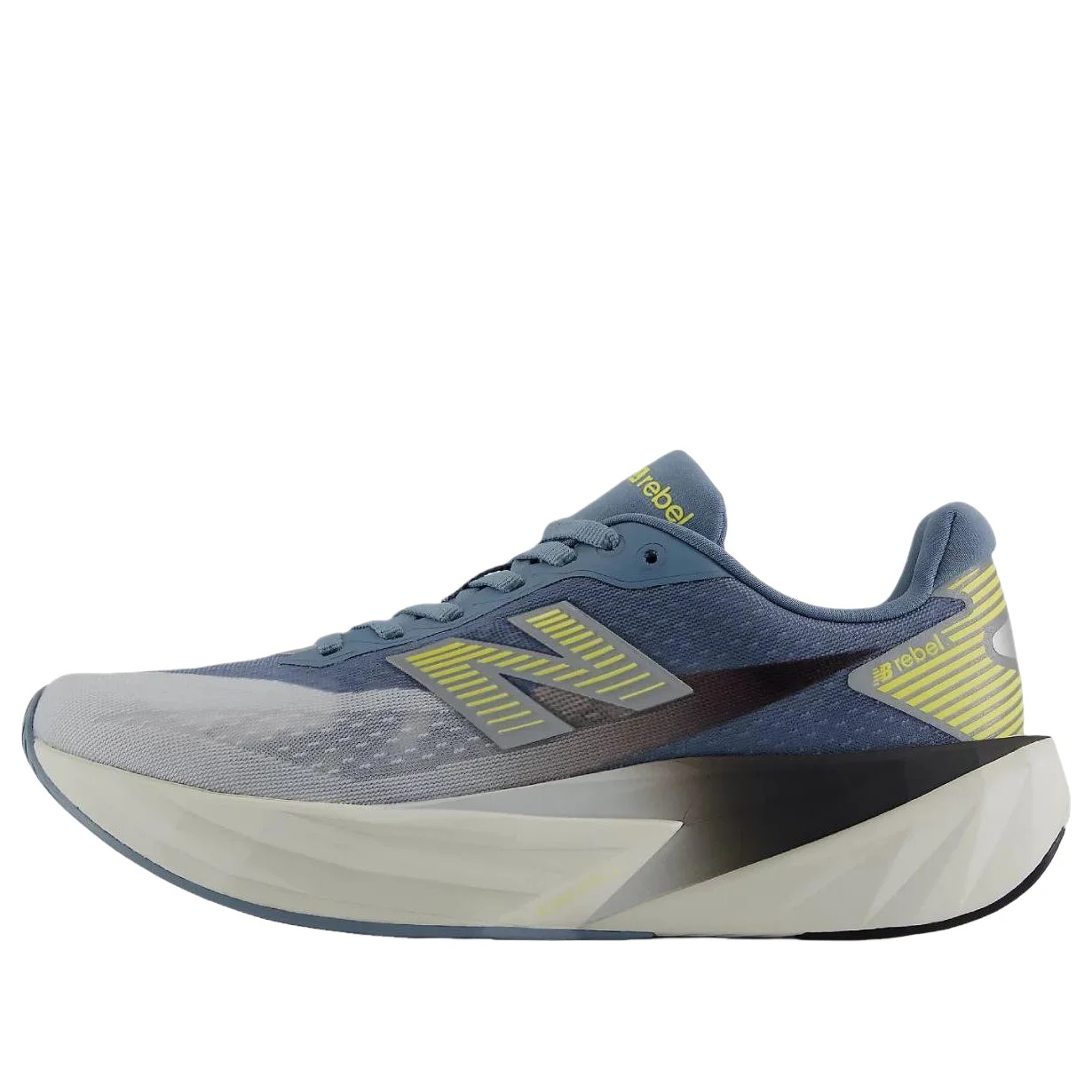 (WMNS) New Balance Night Lights Fuelcell Rebel V5 'Fresh Air Zinc Blue' WFCX38V - 1