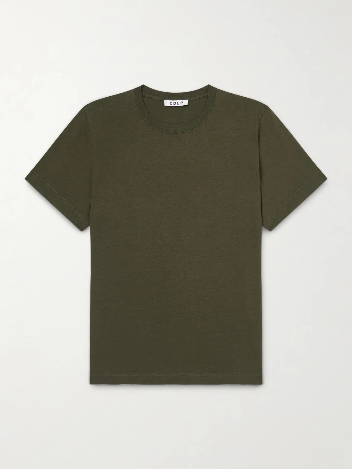 Lyocell and Pima Cotton-Blend Jersey T-Shirt - 1