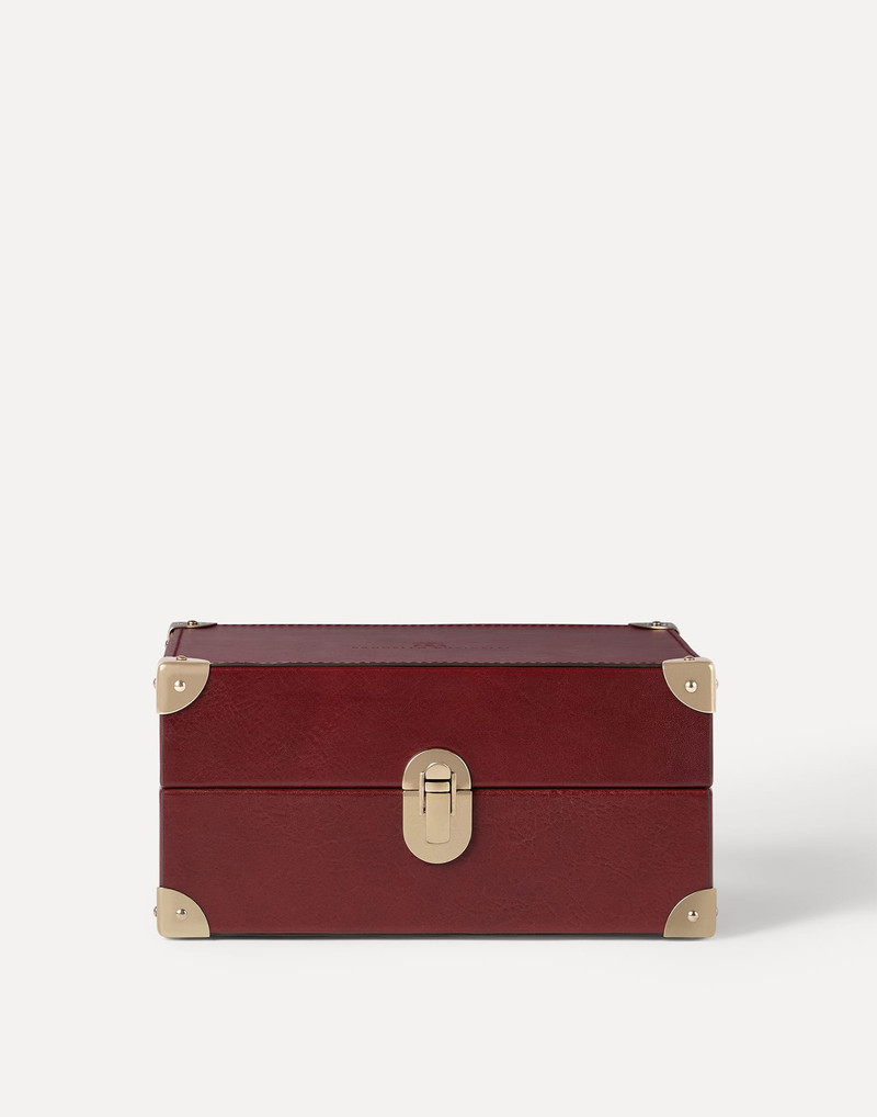 Burnished calfskin watch organizer 1
