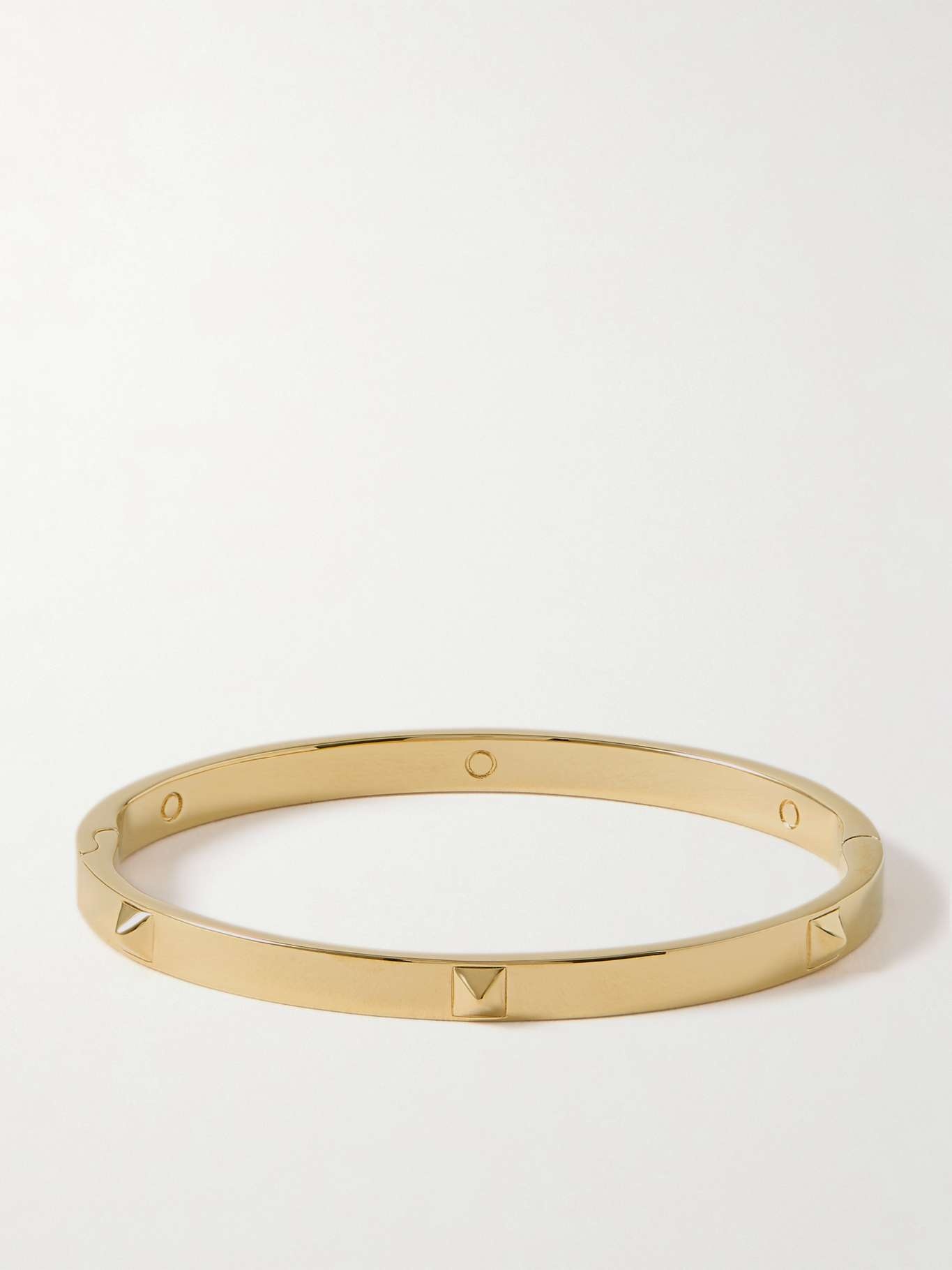 春新作の Valentino Rockstud gold-tone bangle | REVERSIBLE アクセサリー