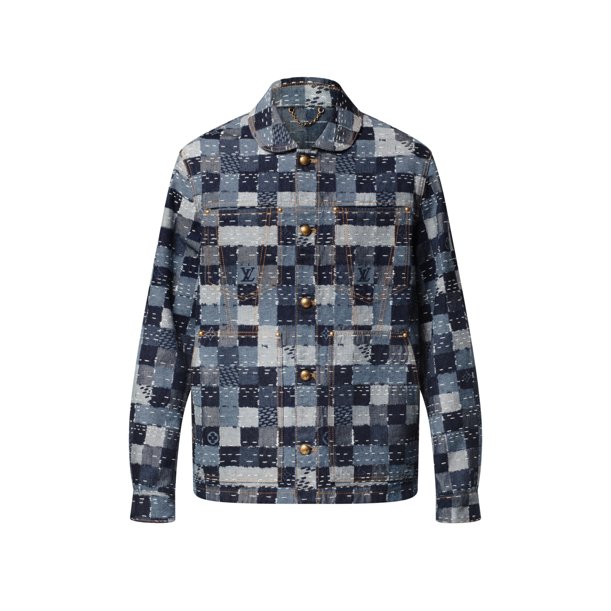 Damier Denim Workwear Blouson - 1