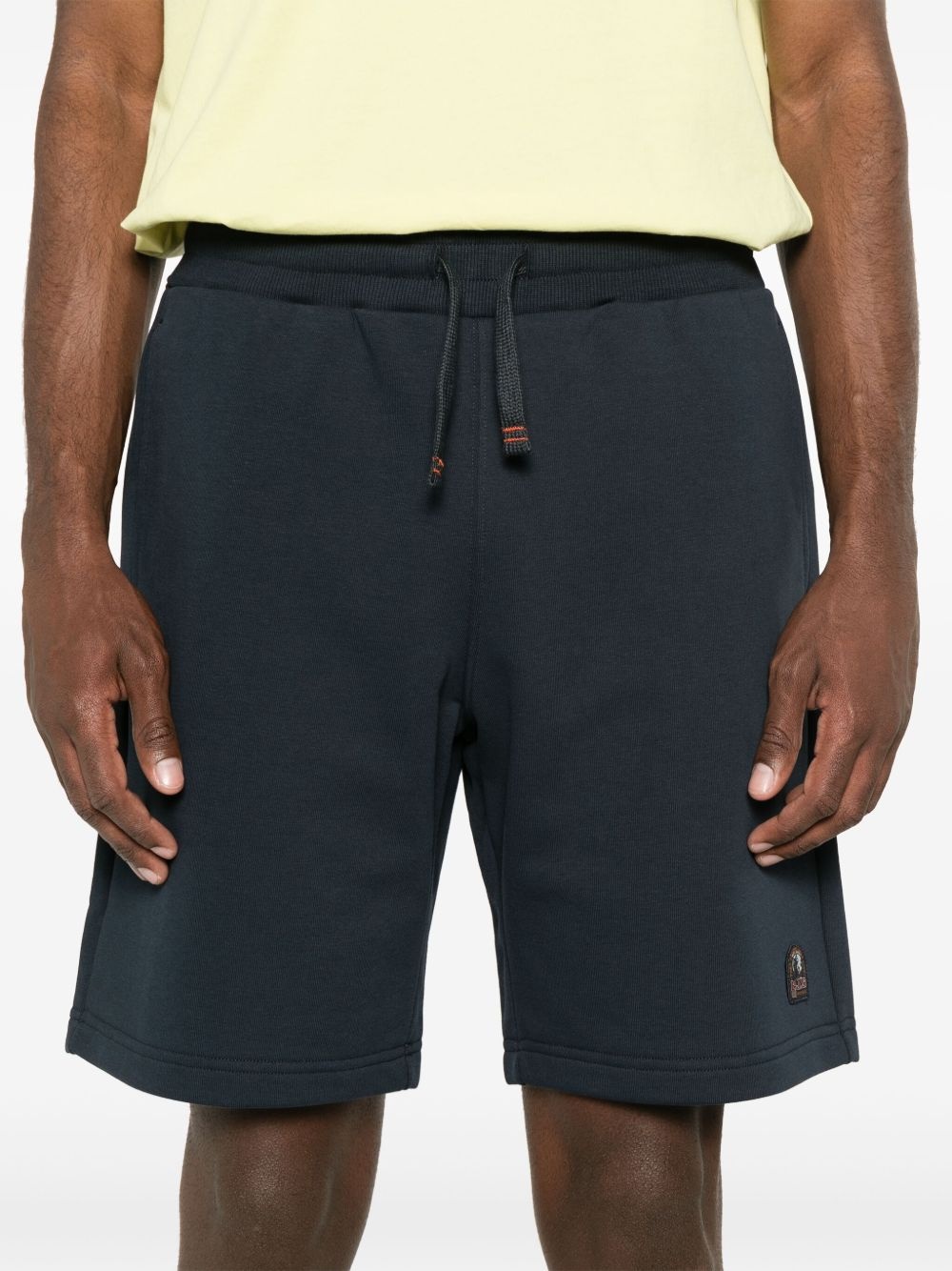 logo-appliqué jersey shorts - 5