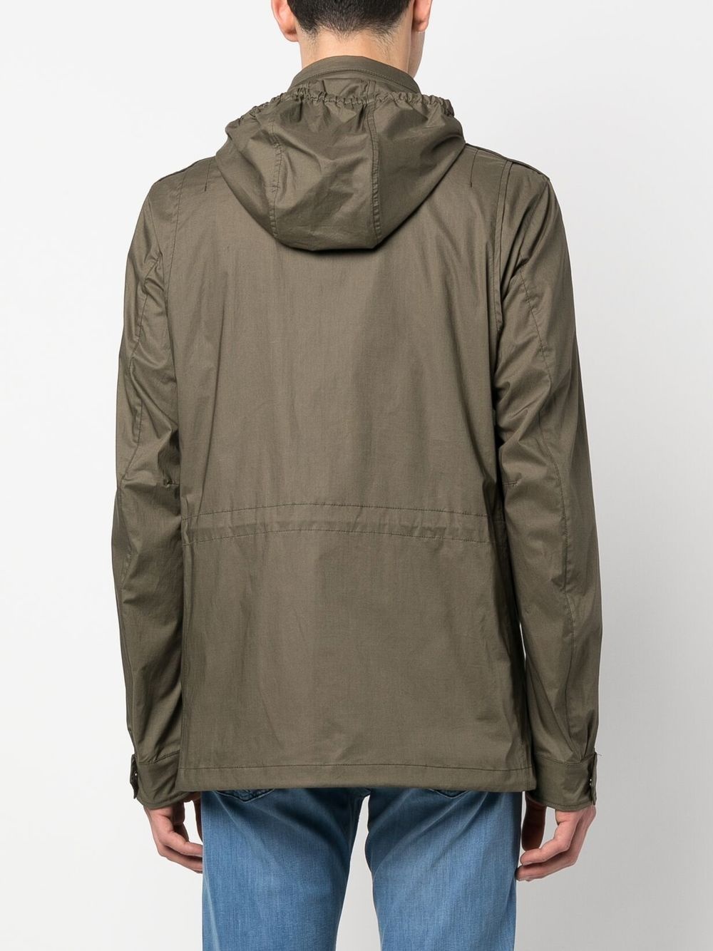 long-sleeve zip-up hoodie jacket - 4