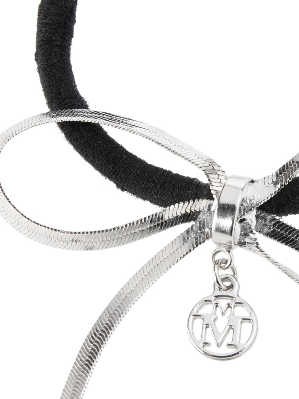 Mya bow-embellishment hair scrunchie - 2