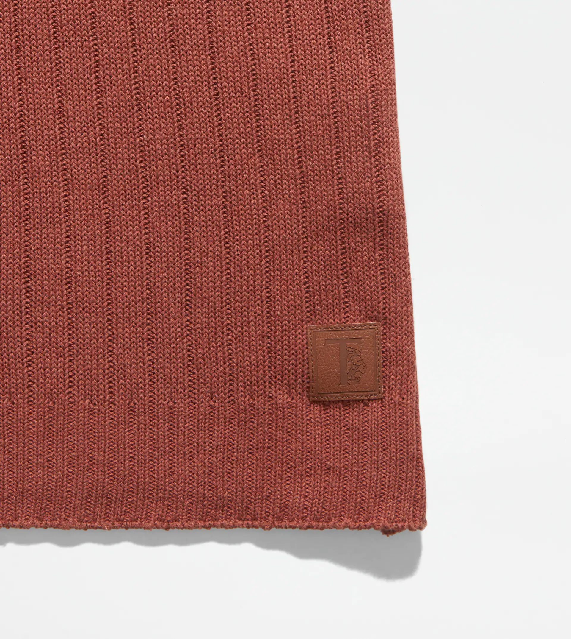 LINEN BLEND POLO SHIRT - ORANGE - 6