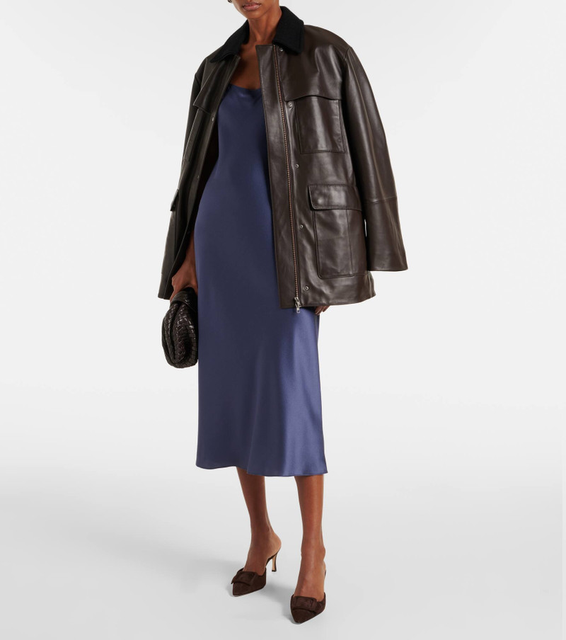 Vince Satin slip dress outlook