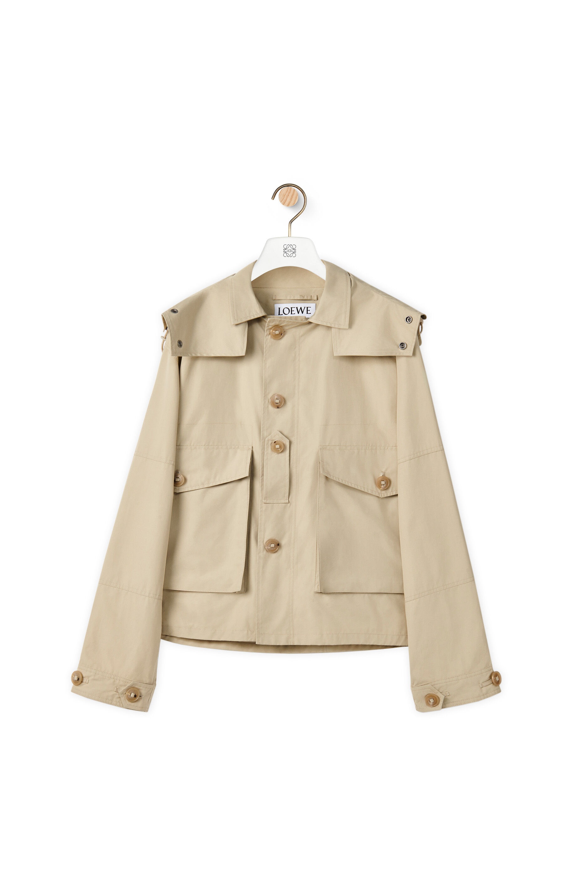 Parachute jacket in cotton - 1