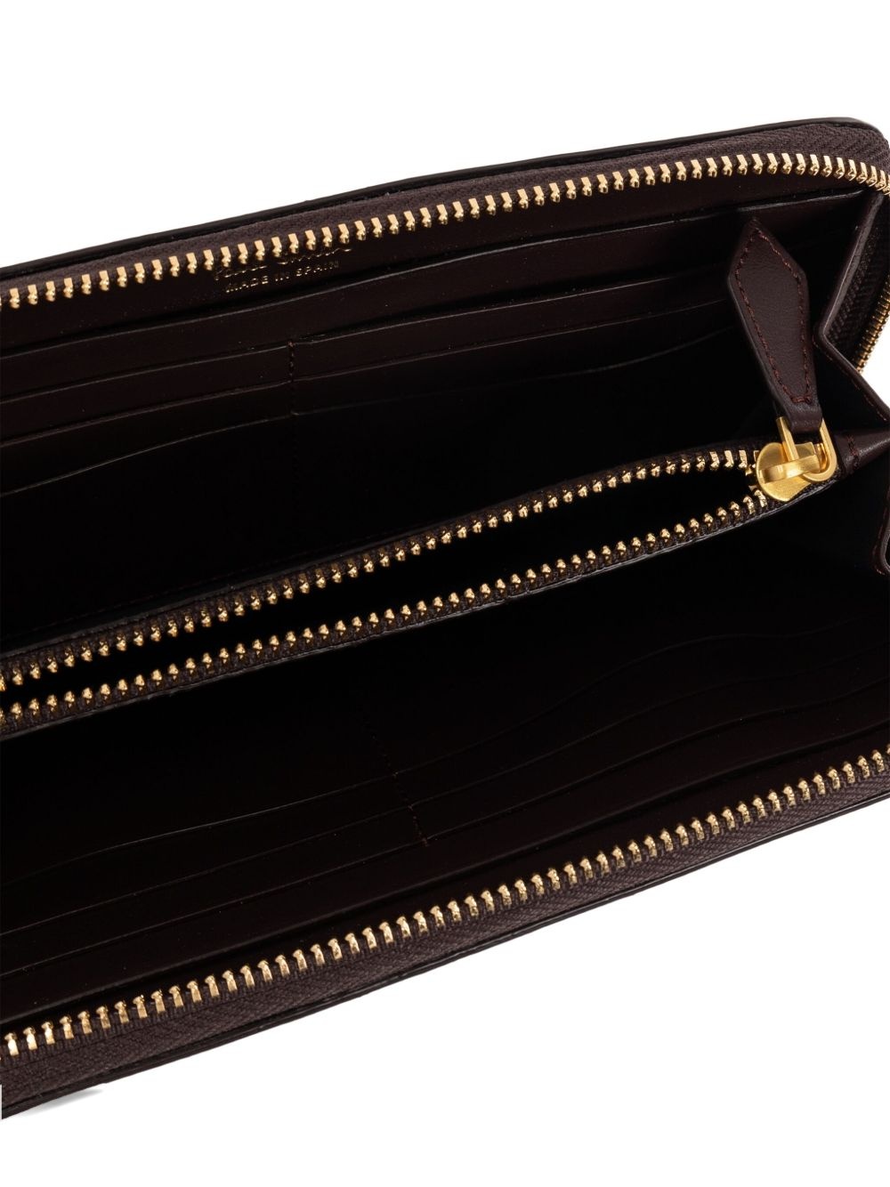 swirl-pattern zip-around wallet - 4