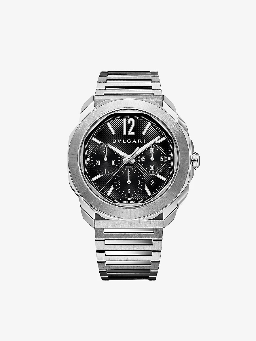 RE00082 Octo Roma stainless-steel automatic watch - 1