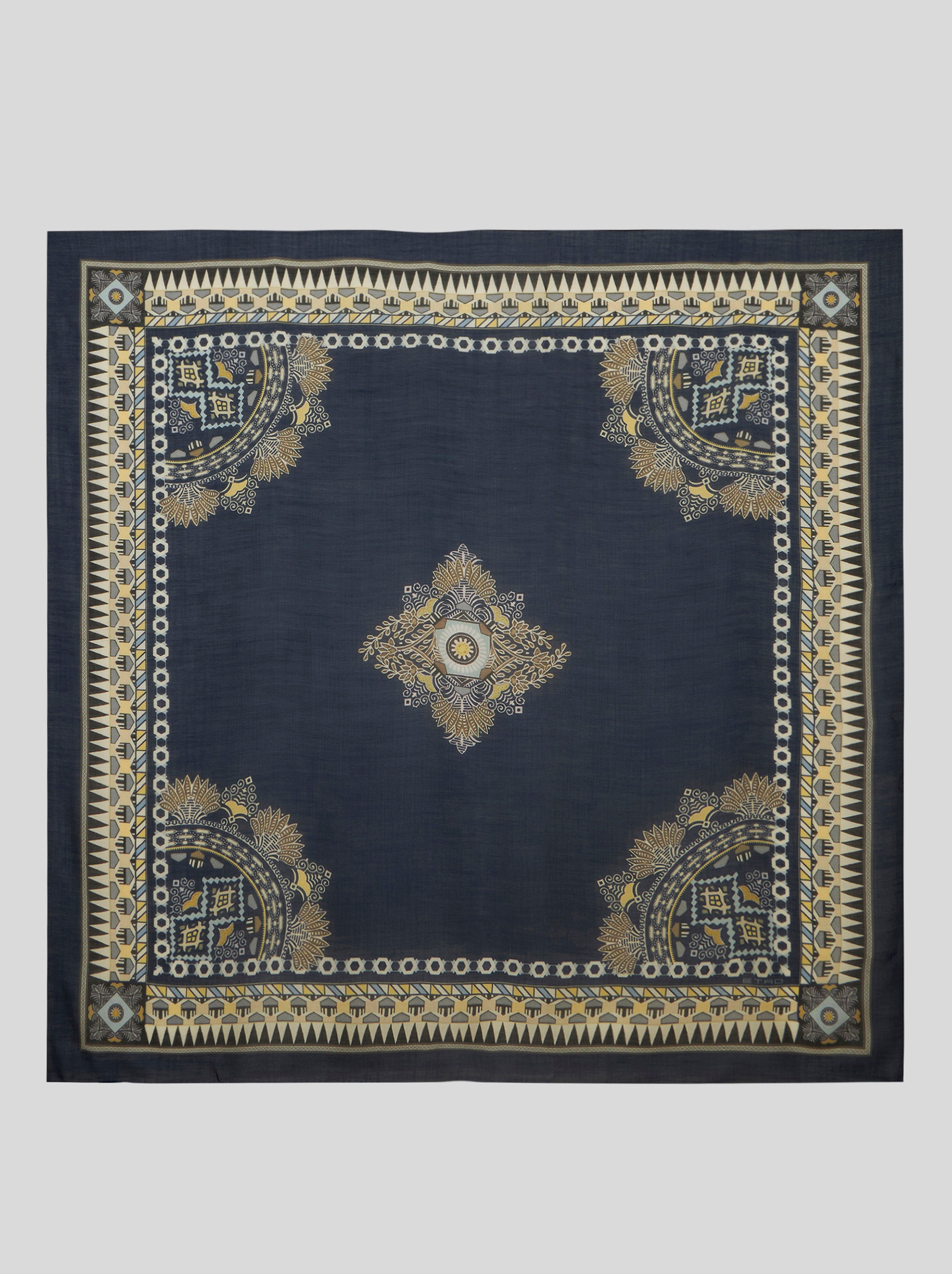 PLACED PRINT SHAWL - 1