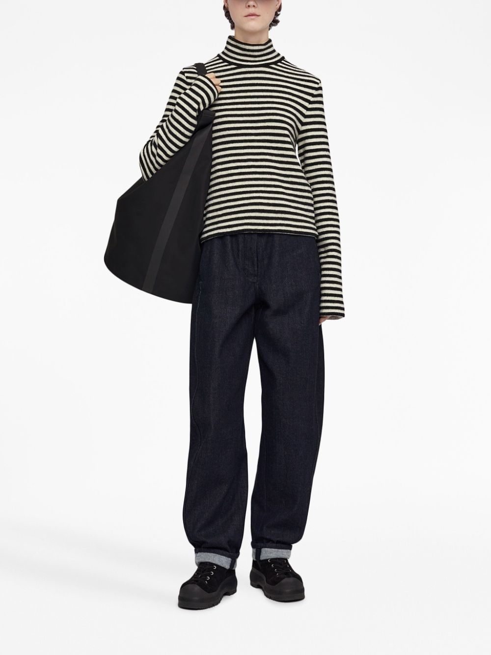 logo-patch stripe-pattern top - 2