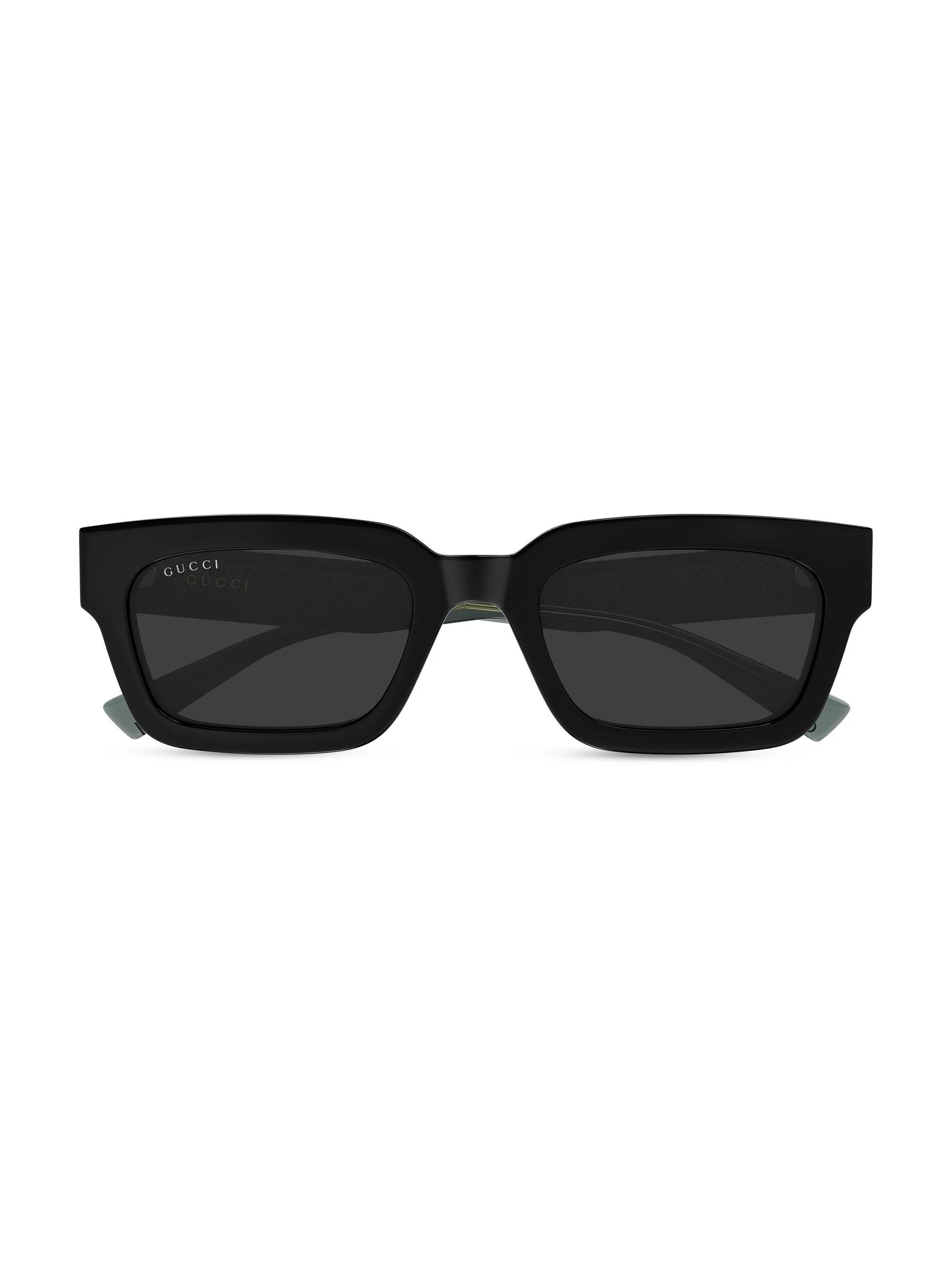 Men's Monogram Wirecore 53MM Rectangular Sunglasses - Black - 1