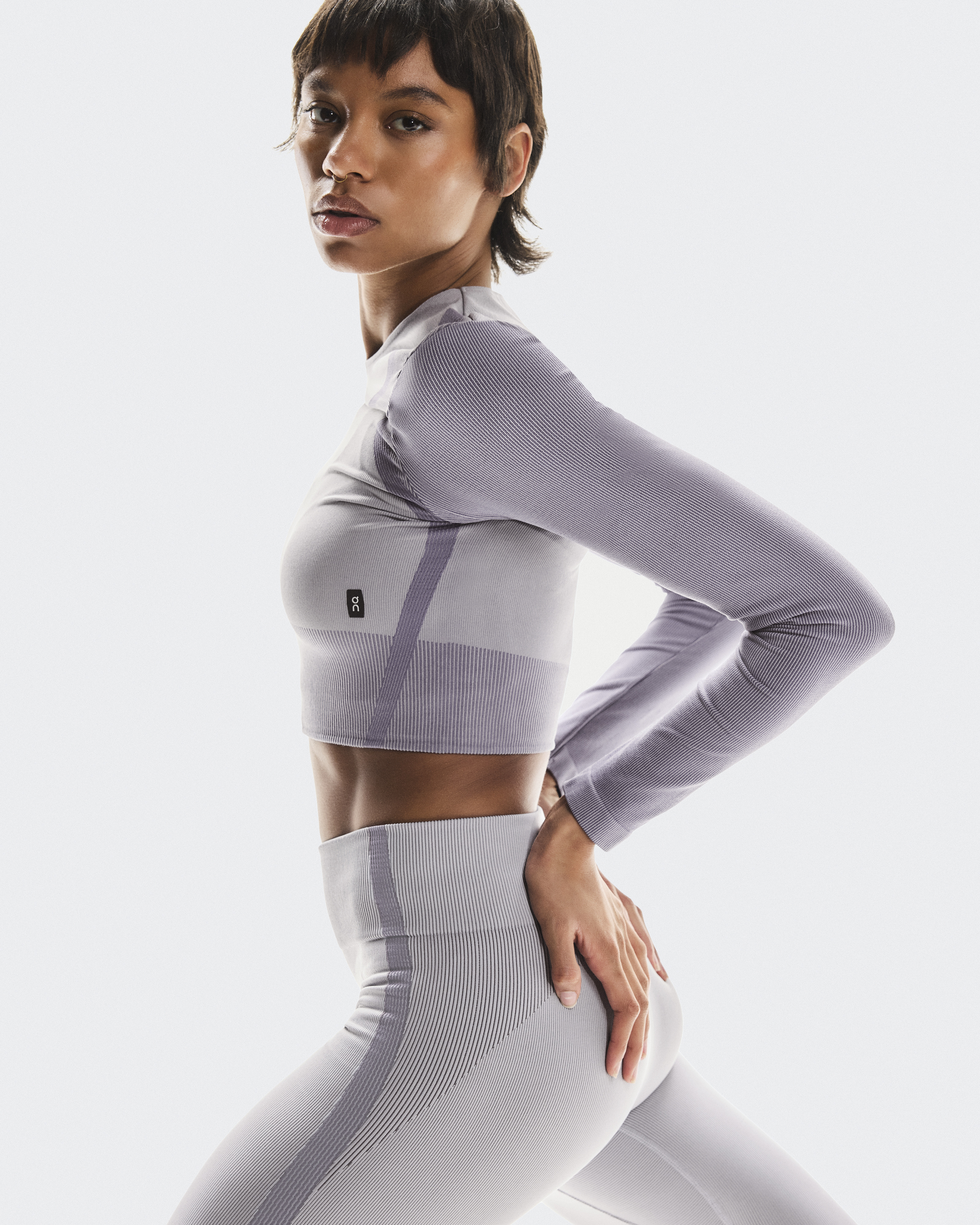 Studio Knit Long-T Crop - 5