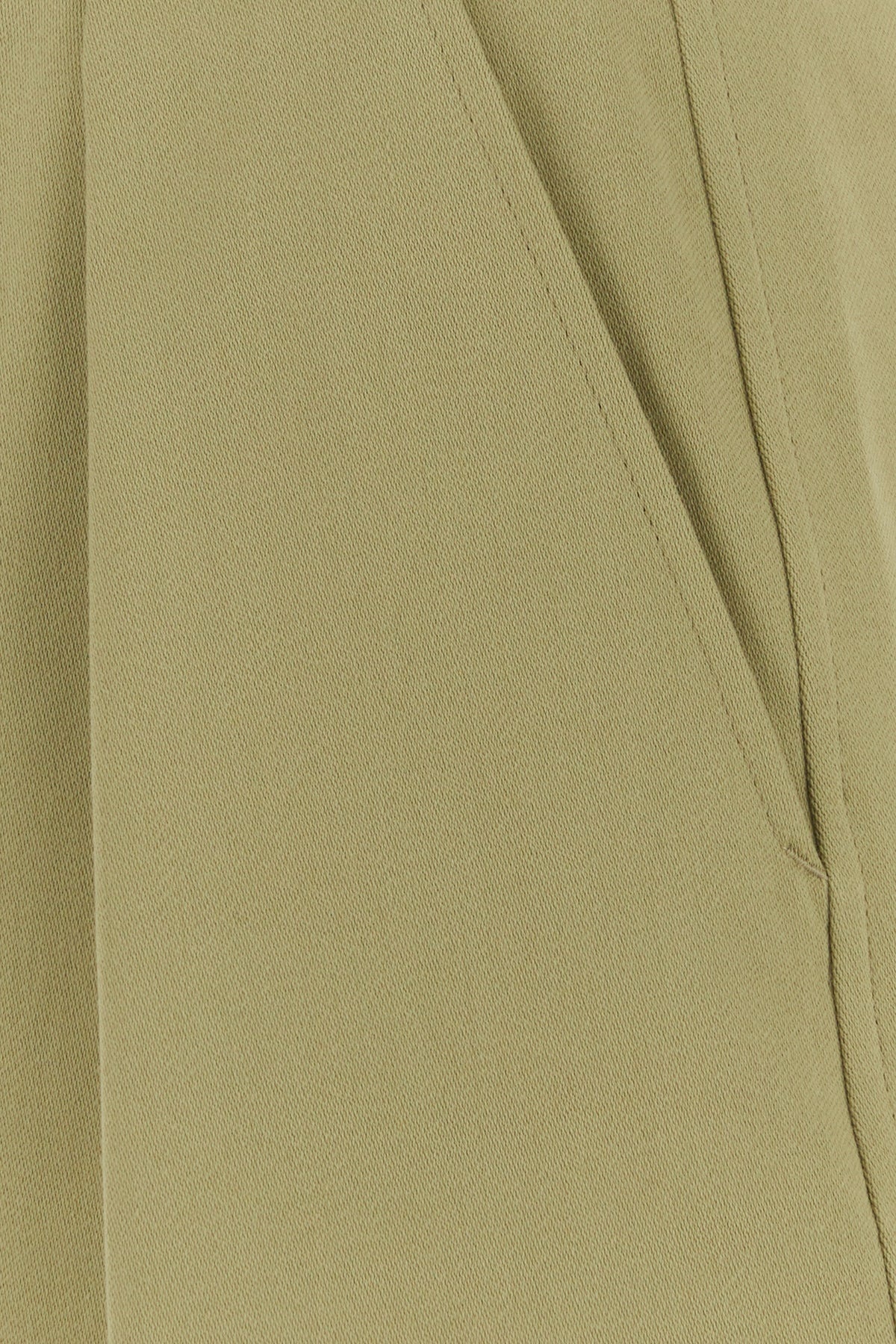 Military green cotton pant - 5