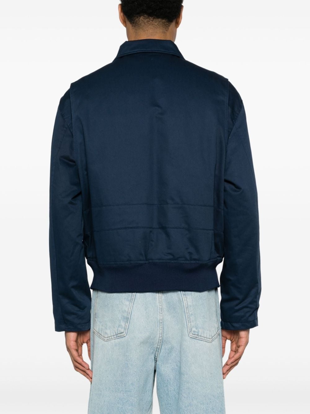 logo-appliquÃ© bomber jacket - 4