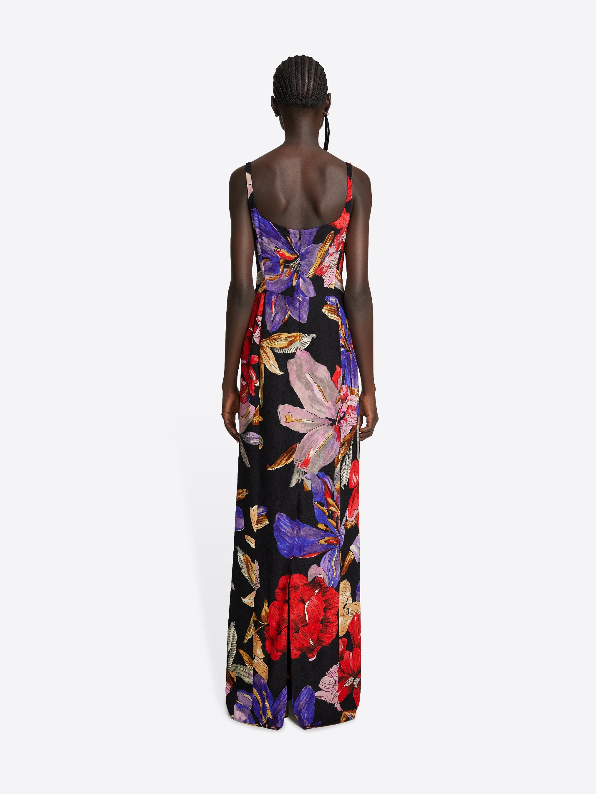 LONG FITTED DRESS - 4