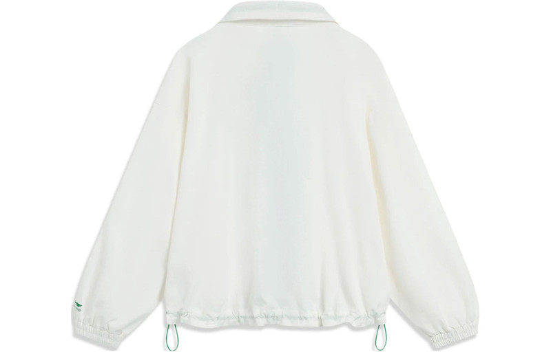 Li-Ning (WMNS) Li-Ning Chinese Culture Floral Sports Windbreaker 'Cream White' AFDT376-1 outlook