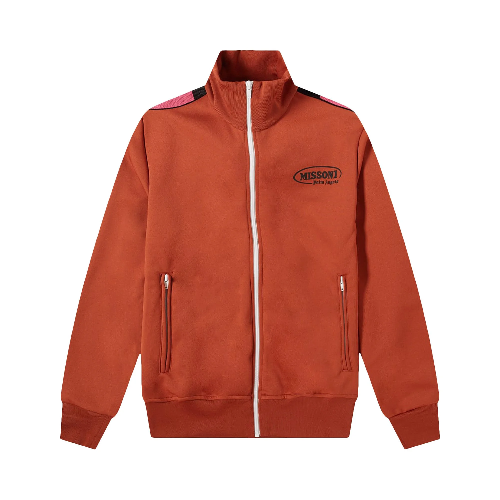 Palm Angels x Missoni Track Jacket 'Brick Red/White' - 1