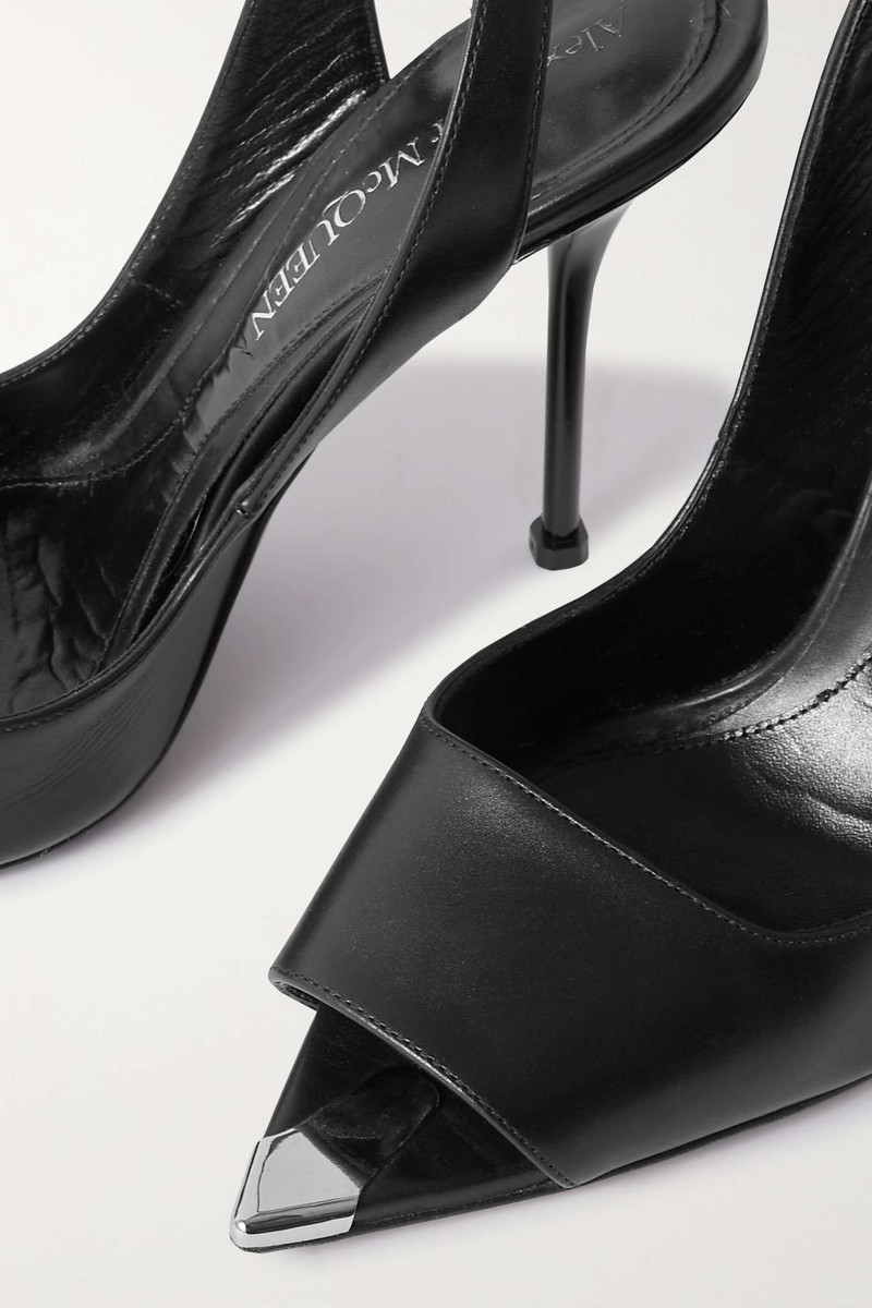 Punk leather sandals 4