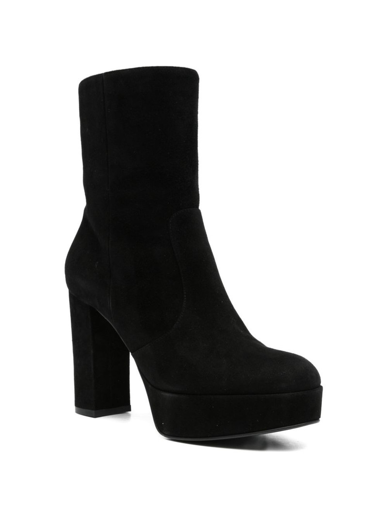 Gianvito Rossi platform leather boots outlook