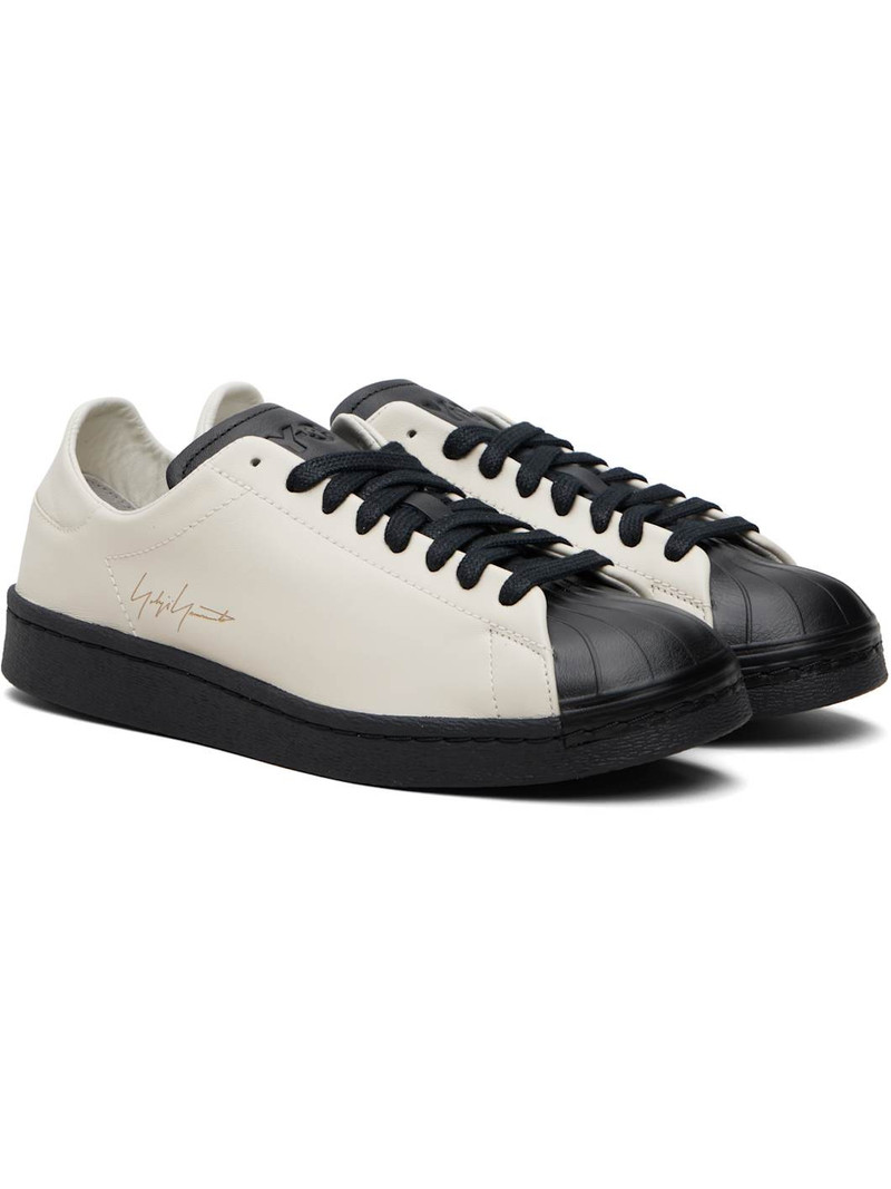 Taupe & Black Superstar Sneakers 4