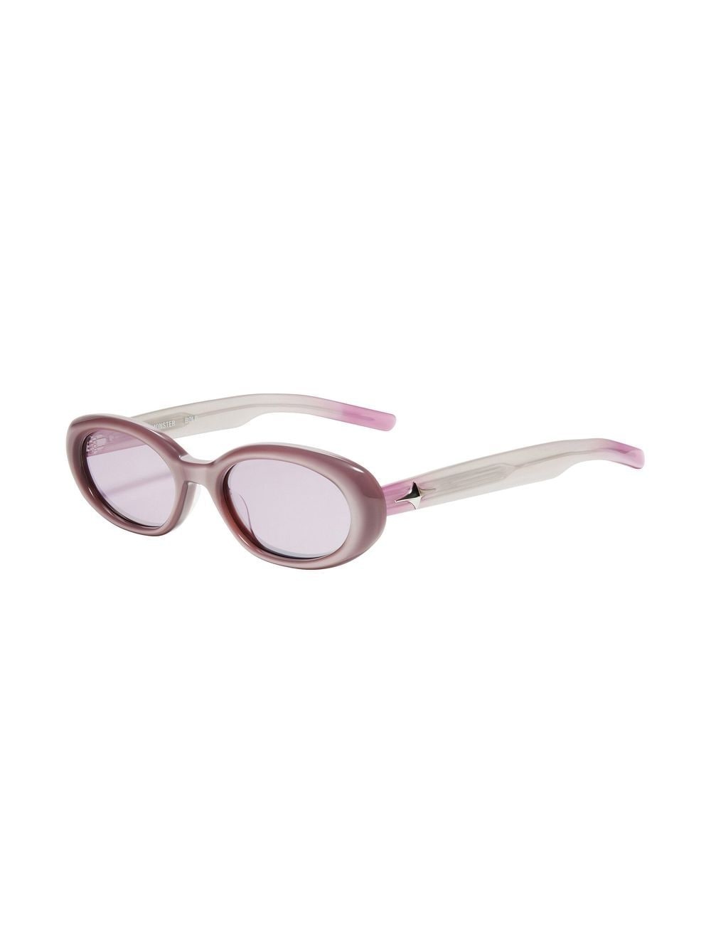 oval-frame sunglasses - 2