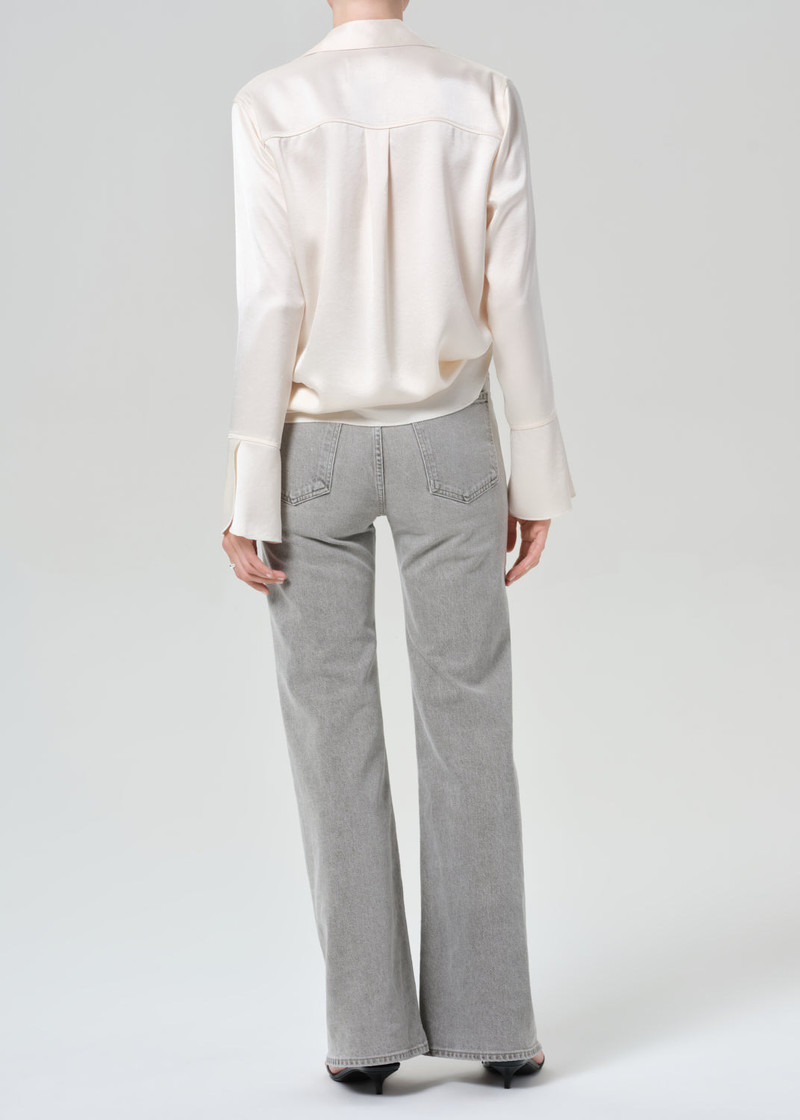 Kimberly 70's Flare In Quartz Grey 3