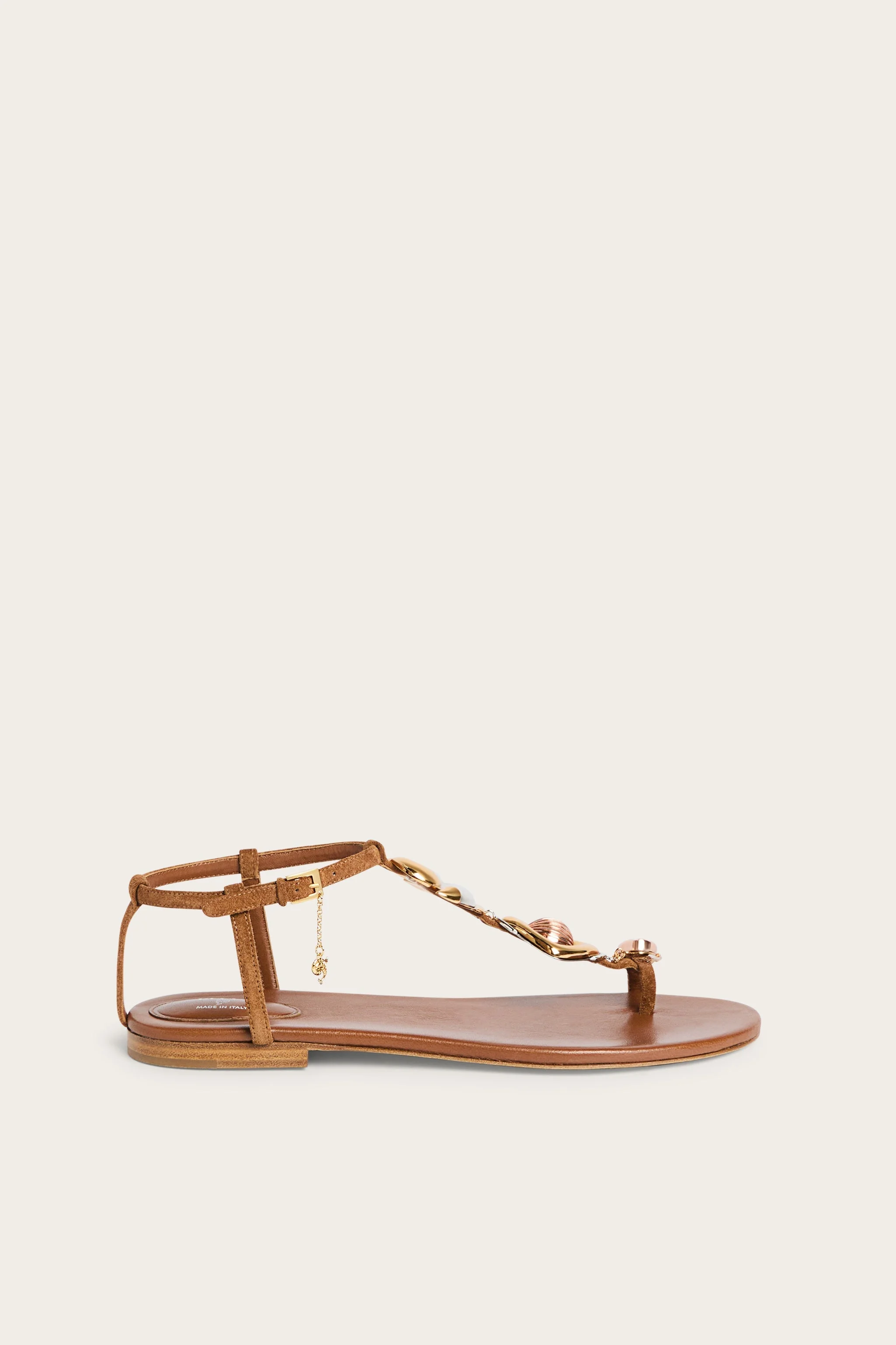 BIJOUX LEATHER SANDALS - 1