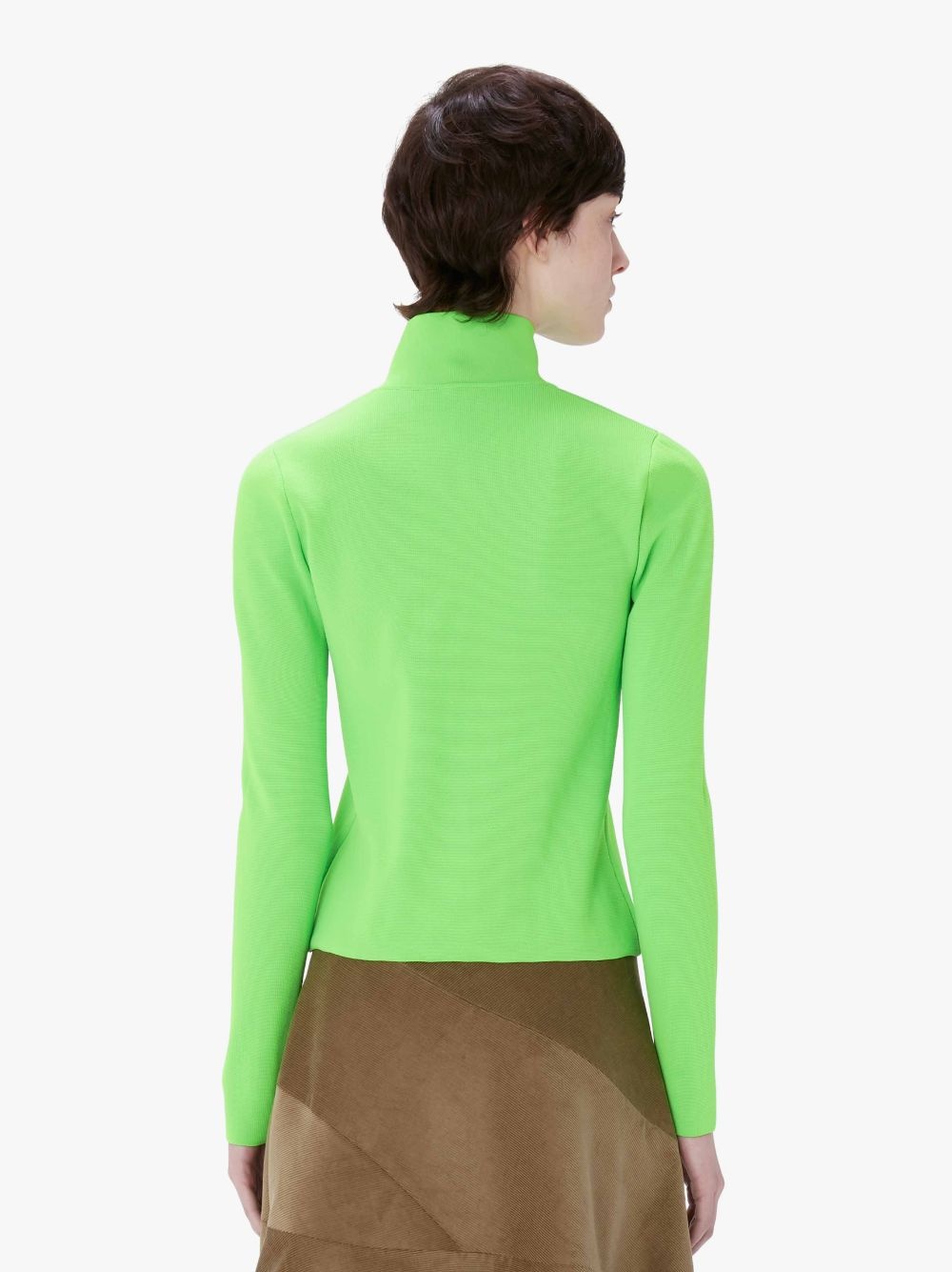 FITTED ZIP UP CARDIGAN - 3