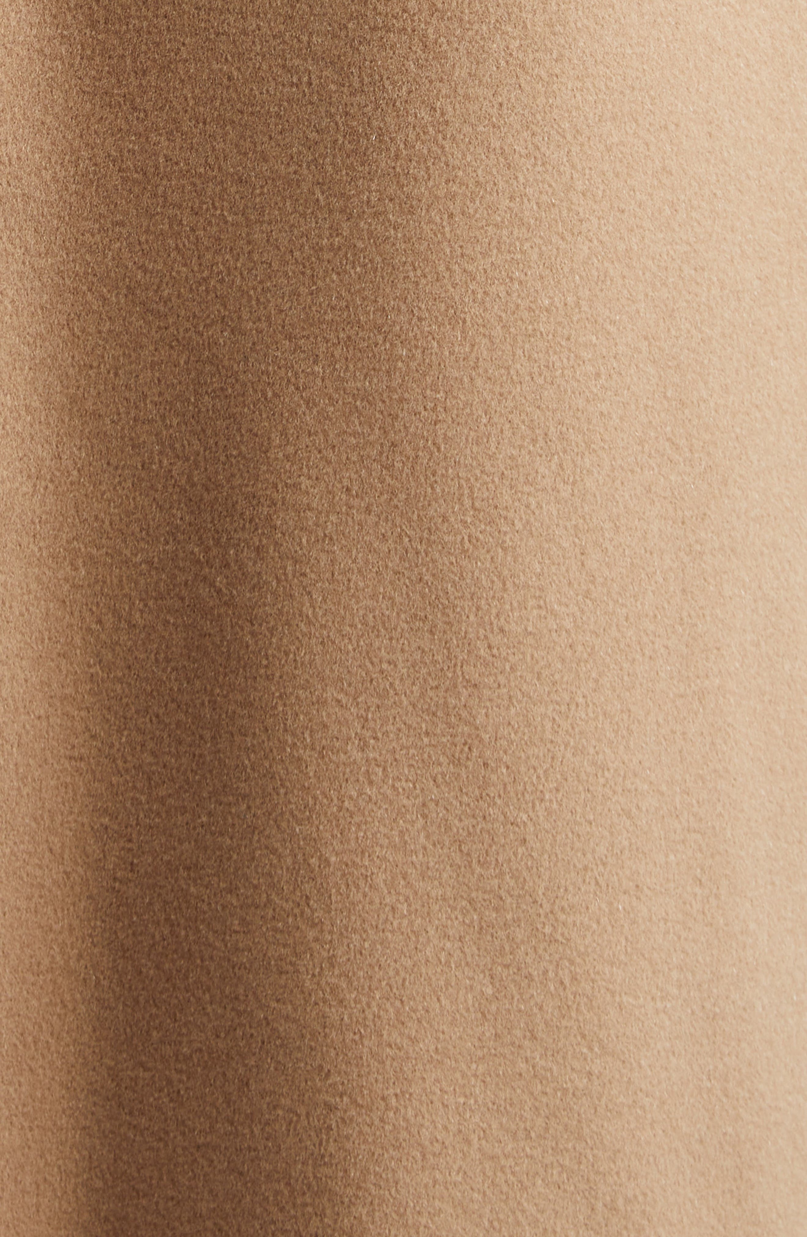 Max Mara Madame Double Breasted Wool & Cashmere Belted Coat in Camel at Nordstrom - 7