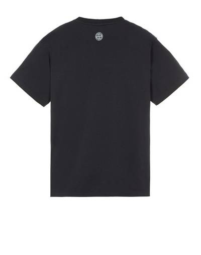 Stone Island 2NS92 30/1 COTTON JERSEY 'TRICROMIA ONE' PRINT_GARMENT DYED BLACK outlook